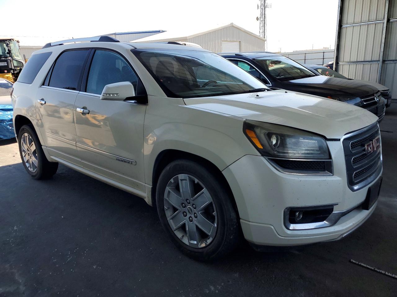 2015 Gmc Acadia Denali Белый vin: 1GKKRTKDXFJ123473