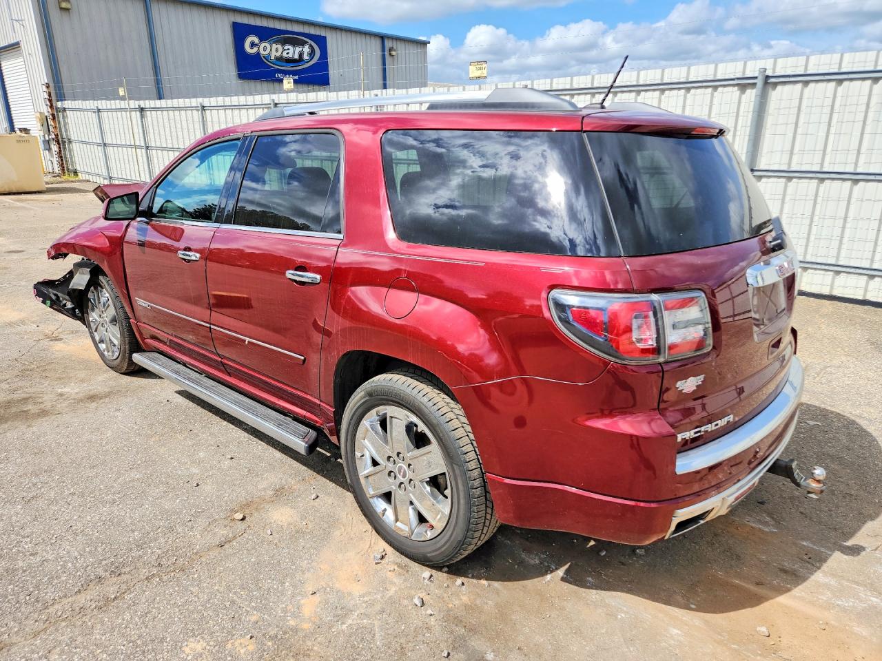 2015 Gmc Acadia Denali Красный vin: 1GKKRTKDXFJ199050
