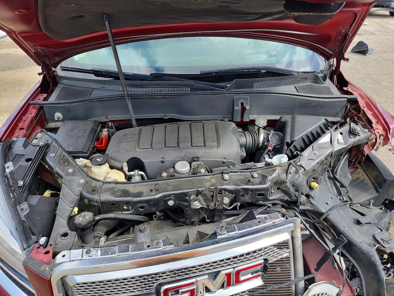 2015 Gmc Acadia Denali Красный vin: 1GKKRTKDXFJ199050