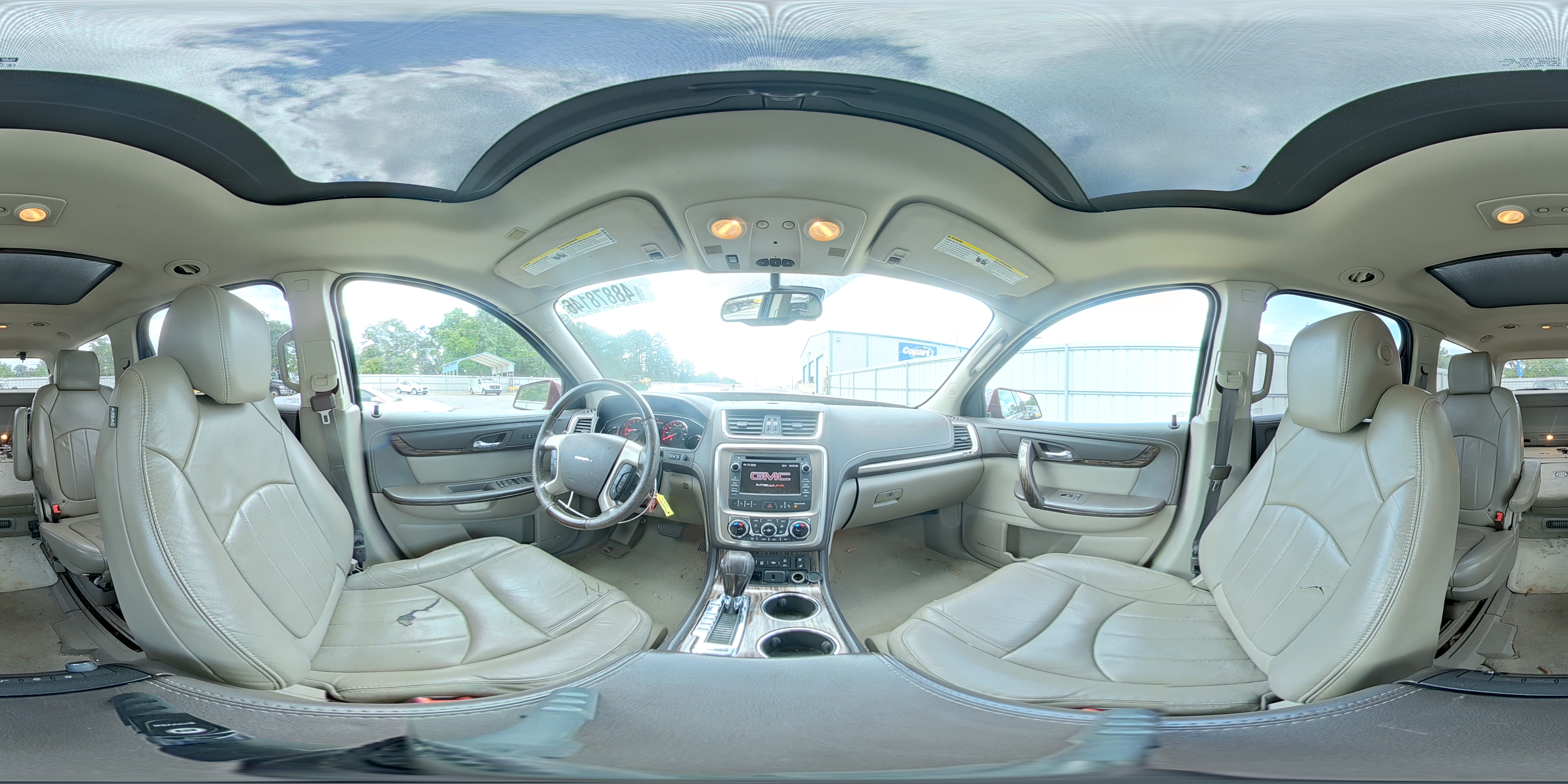2015 Gmc Acadia Denali Красный vin: 1GKKRTKDXFJ199050