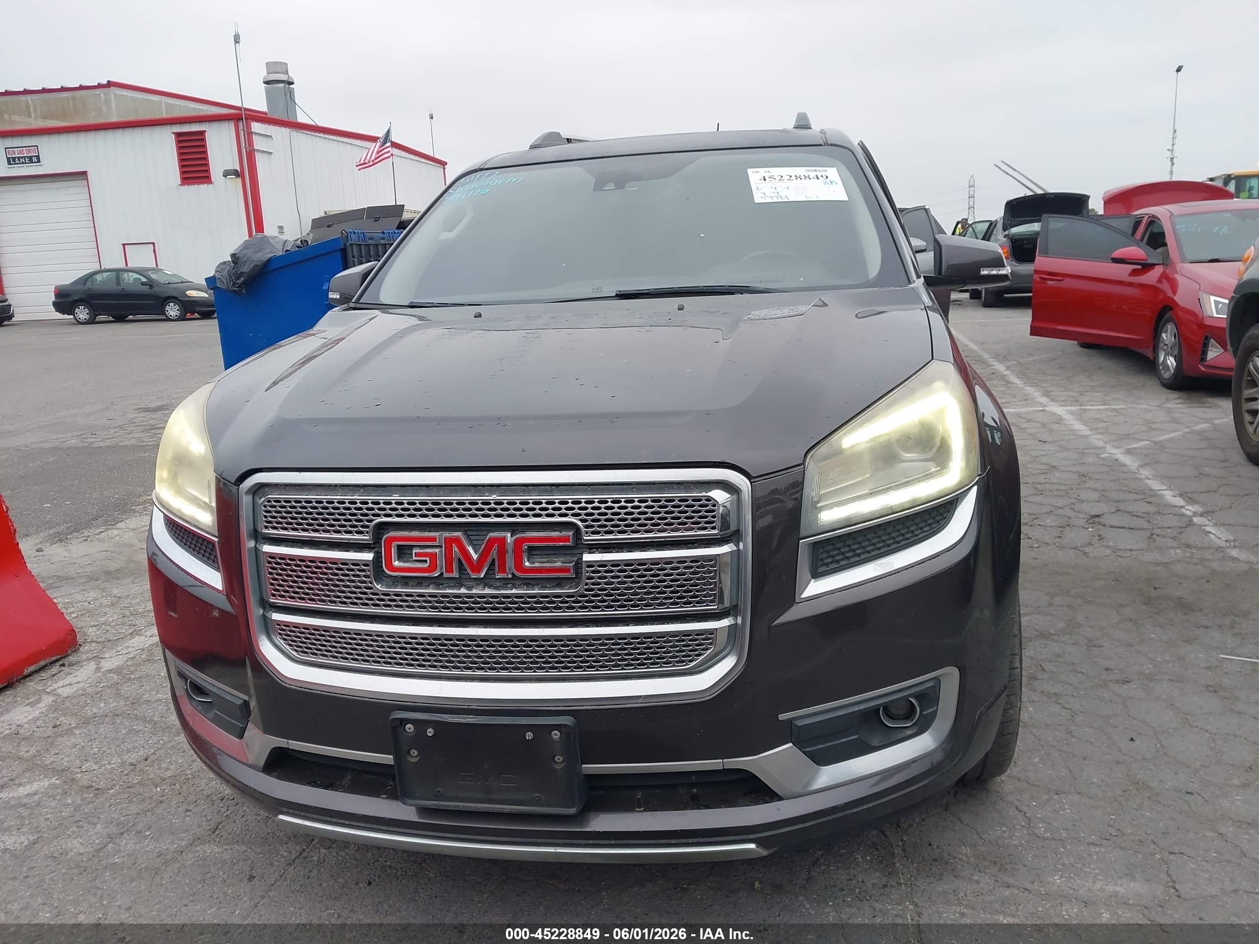 2015 Gmc Acadia Denali Серый vin: 1GKKRTKDXFJ312480