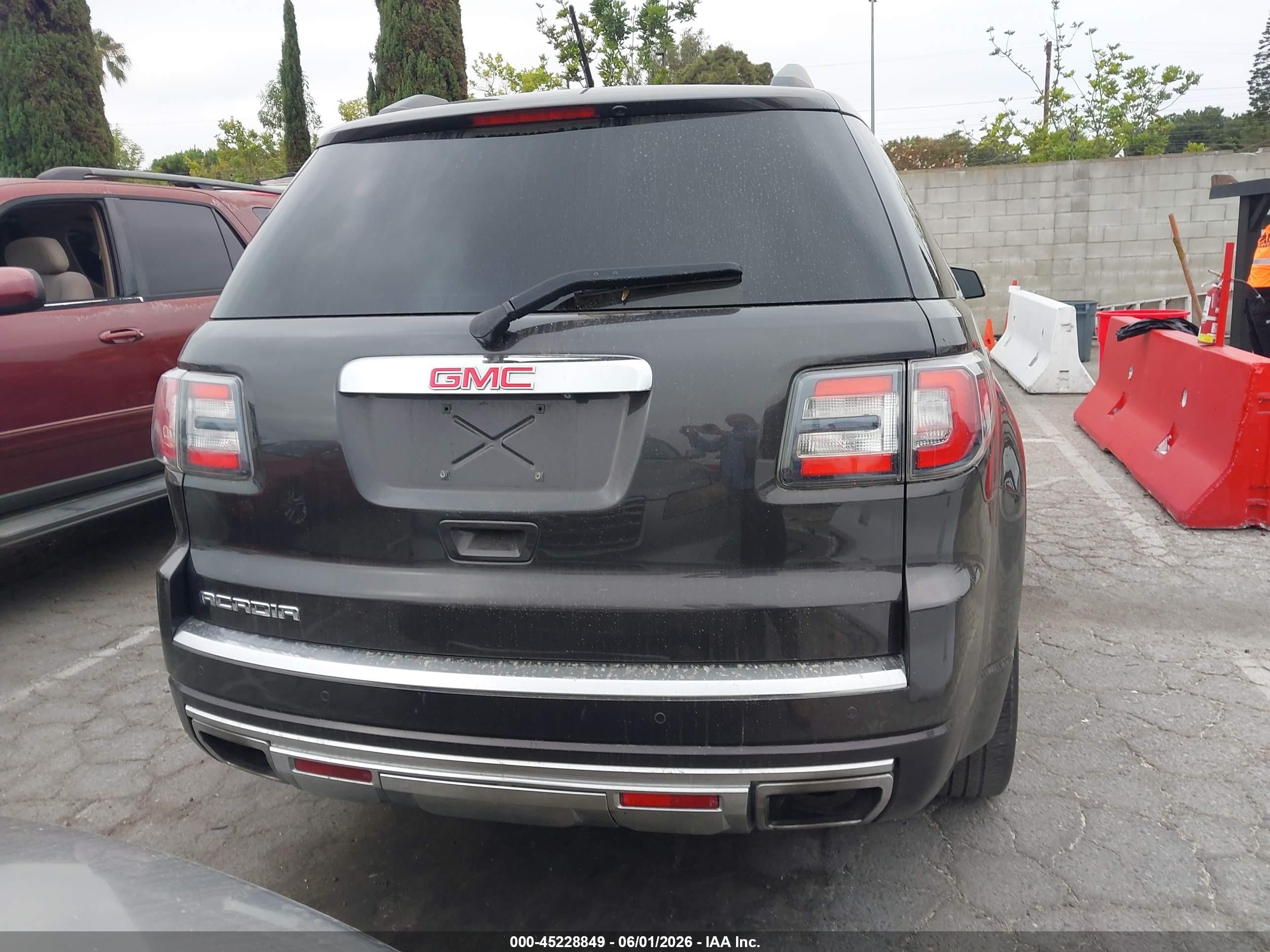 2015 Gmc Acadia Denali Серый vin: 1GKKRTKDXFJ312480