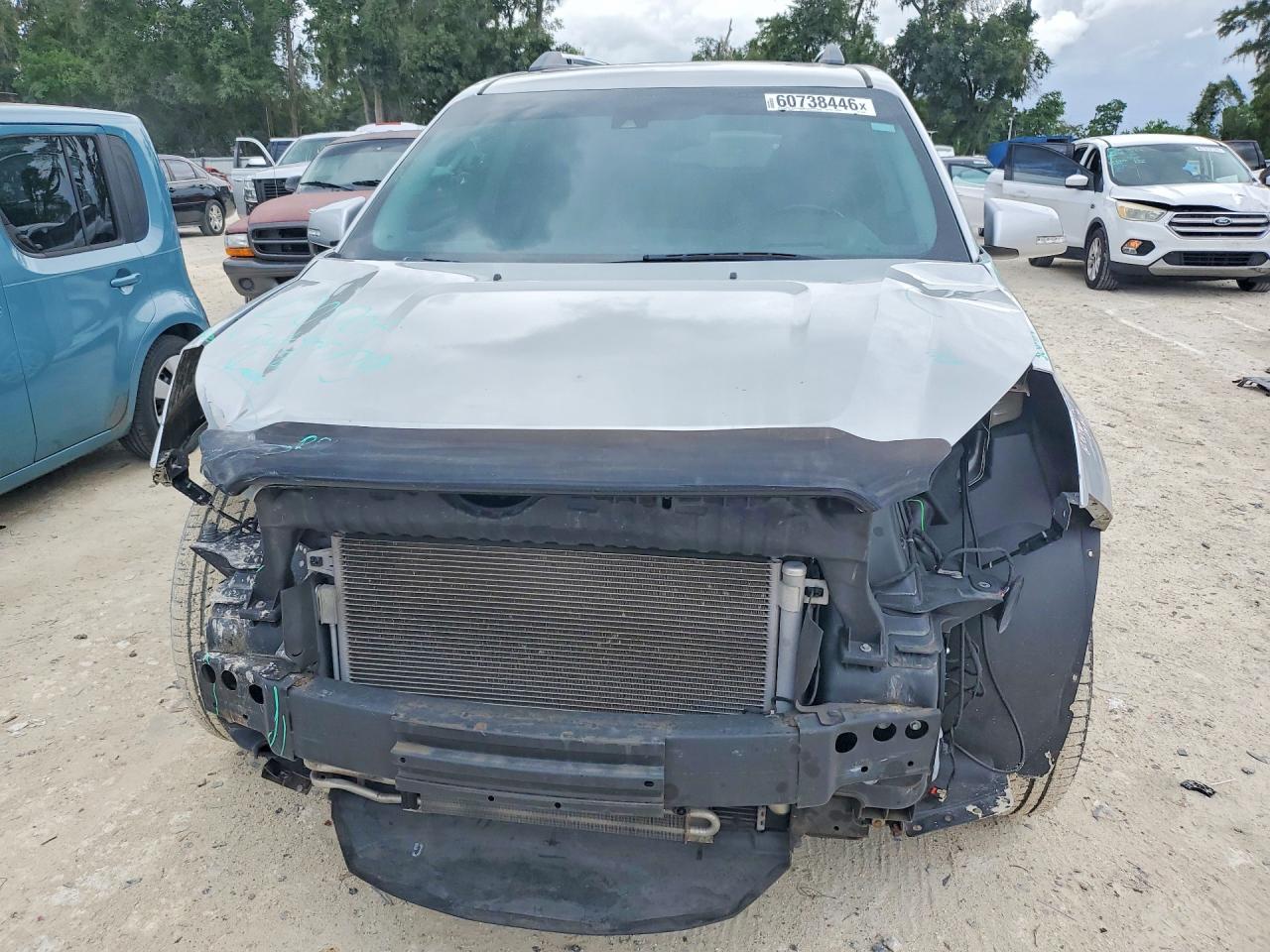 2015 Gmc Acadia Denali Silver vin: 1GKKRTKDXFJ341932