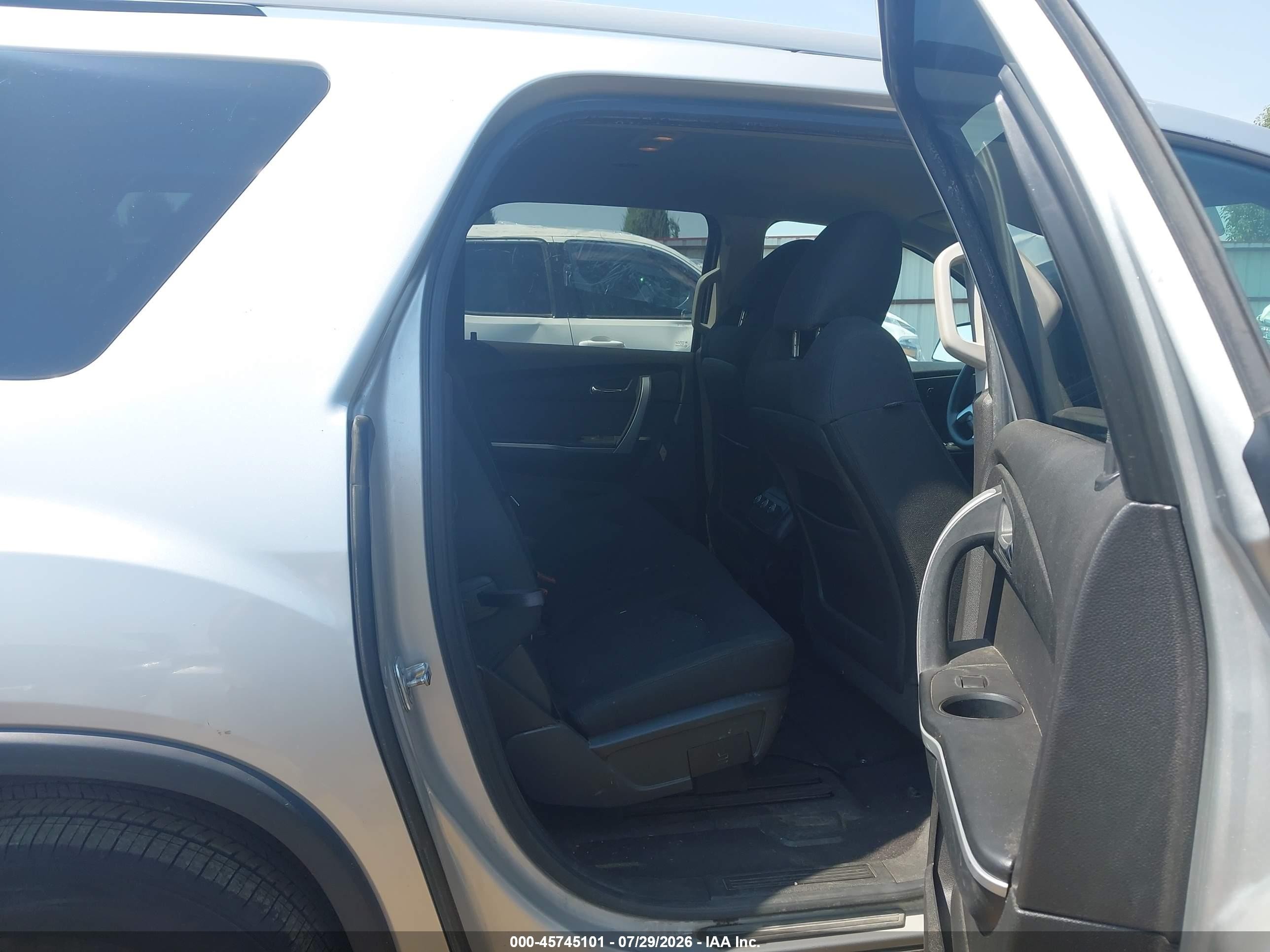 2011 Gmc Acadia Sl Серебряный vin: 1GKKVNED1BJ409788