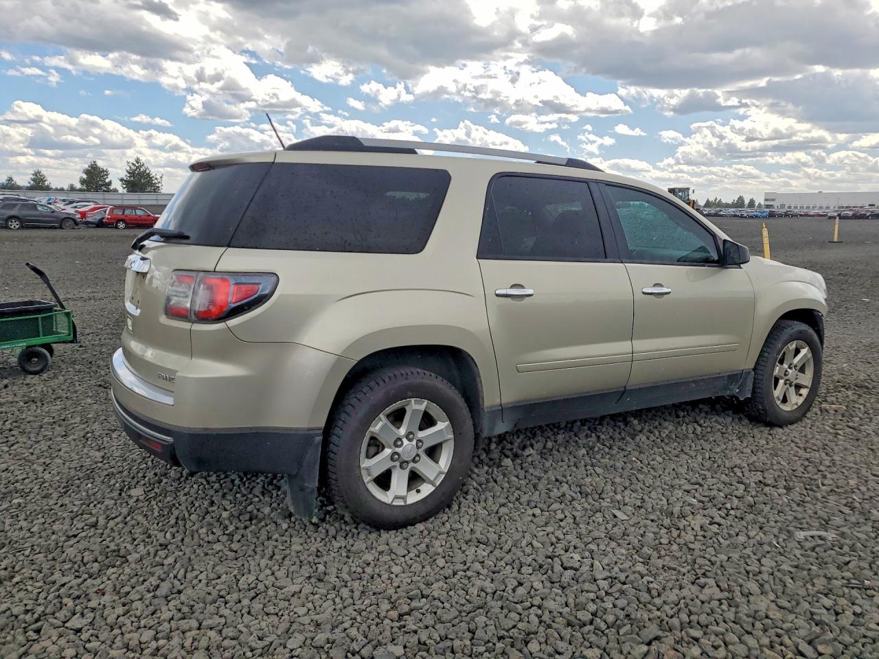 2014 Gmc Acadia Sle Gold vin: 1GKKVNED1EJ145010