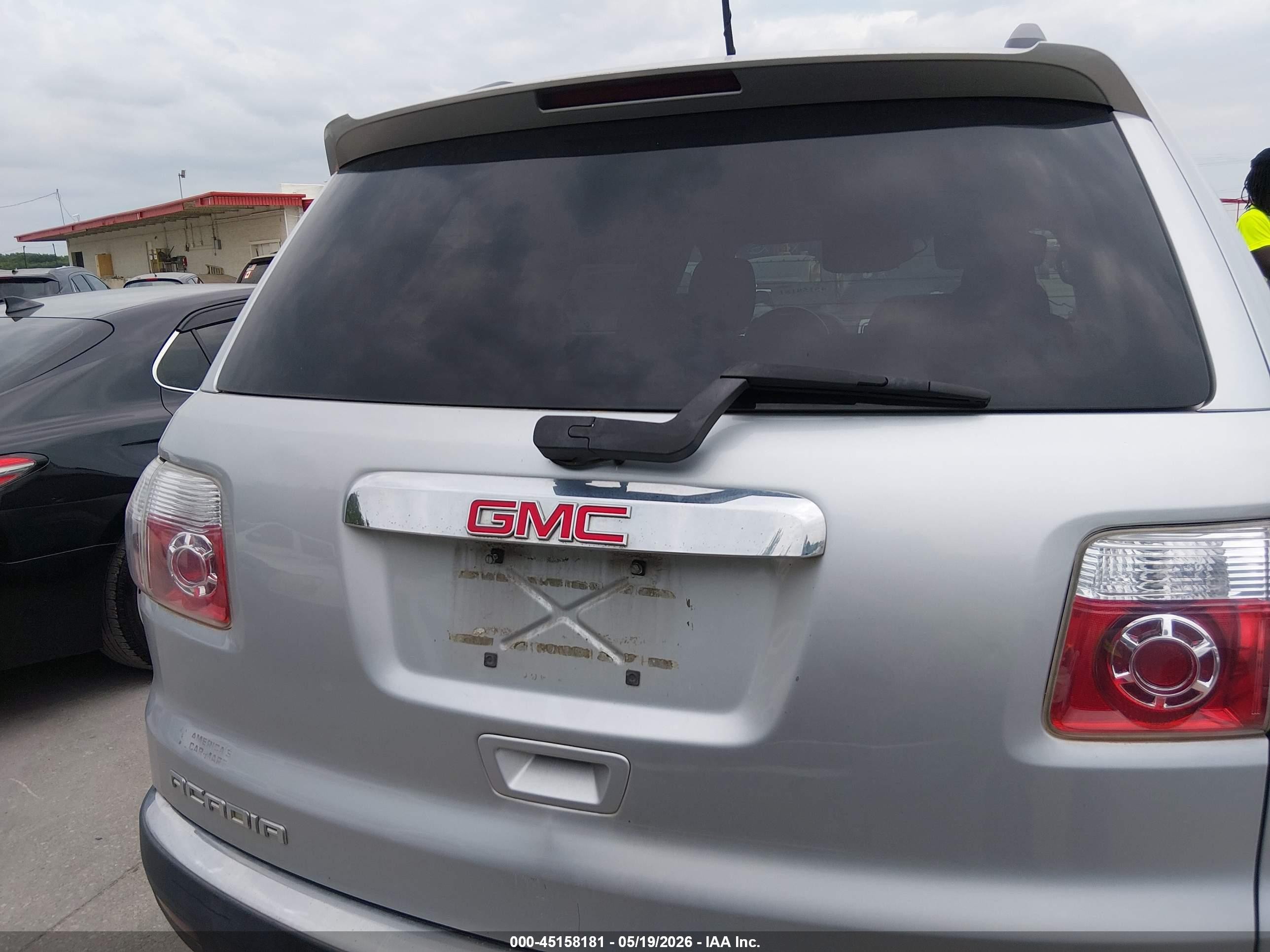 2012 Gmc Acadia Sl Silver vin: 1GKKVNED2CJ124809