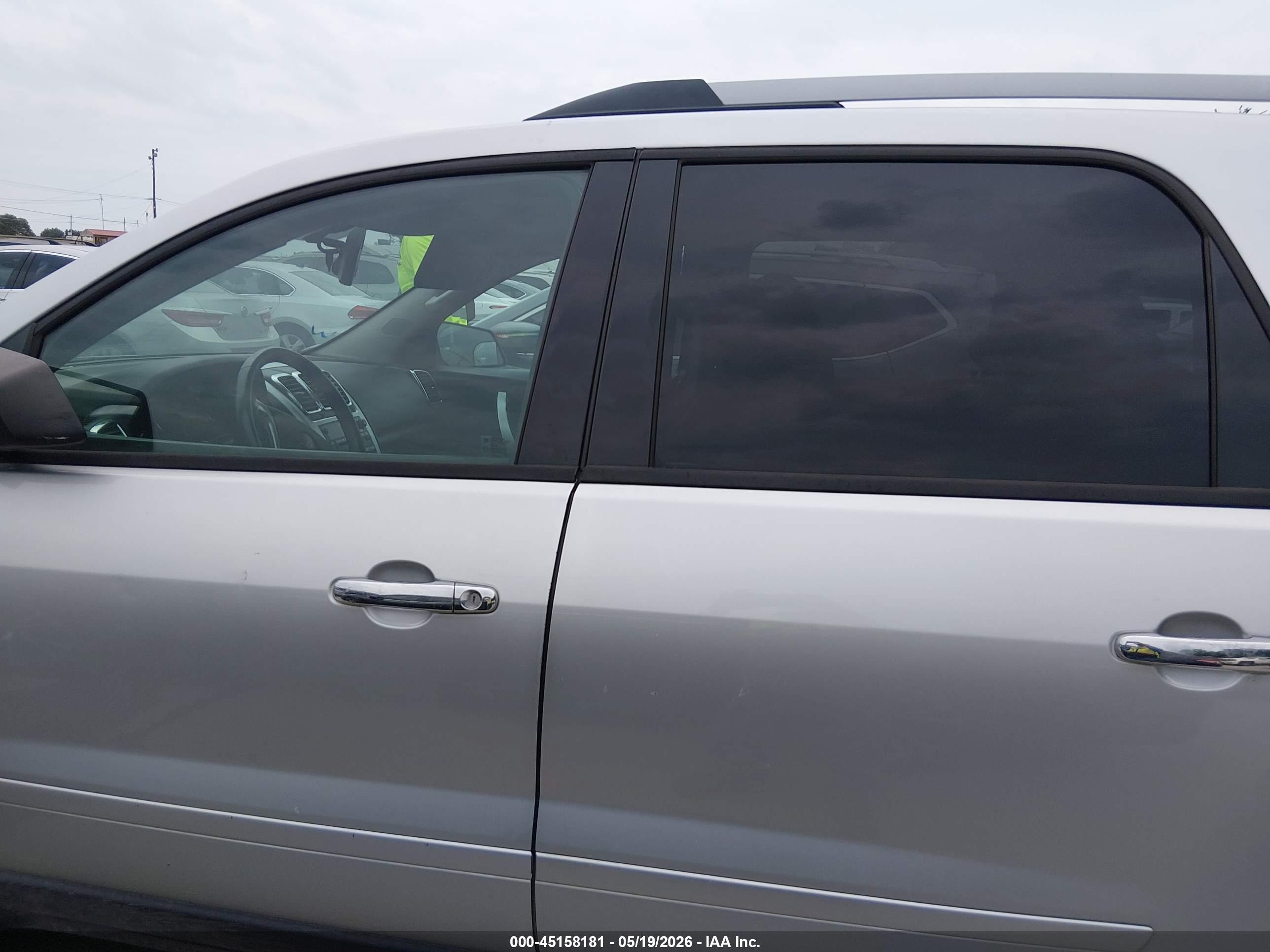 2012 Gmc Acadia Sl Silver vin: 1GKKVNED2CJ124809