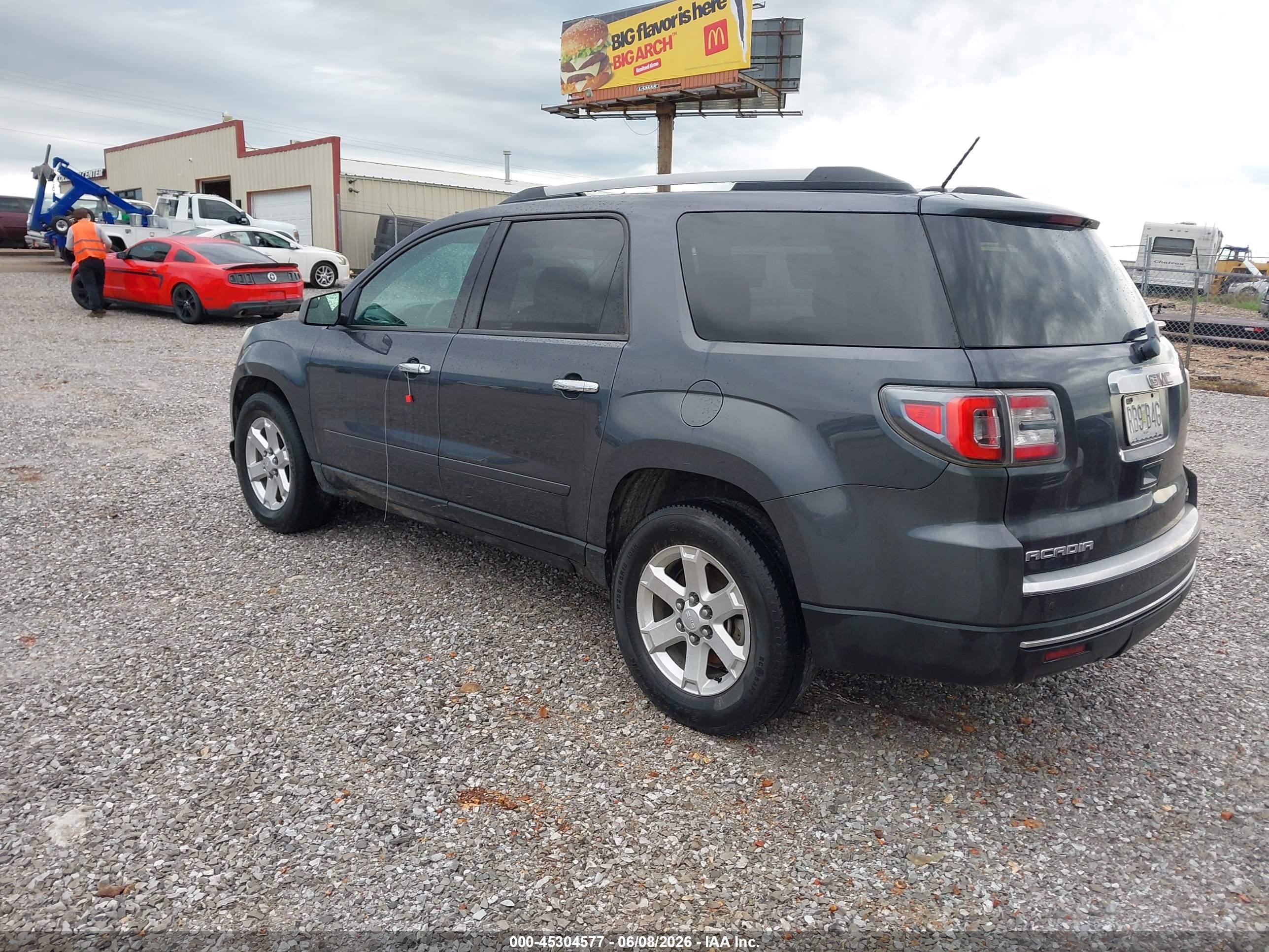 2014 Gmc Acadia Sle-1 Gray vin: 1GKKVNED2EJ188920
