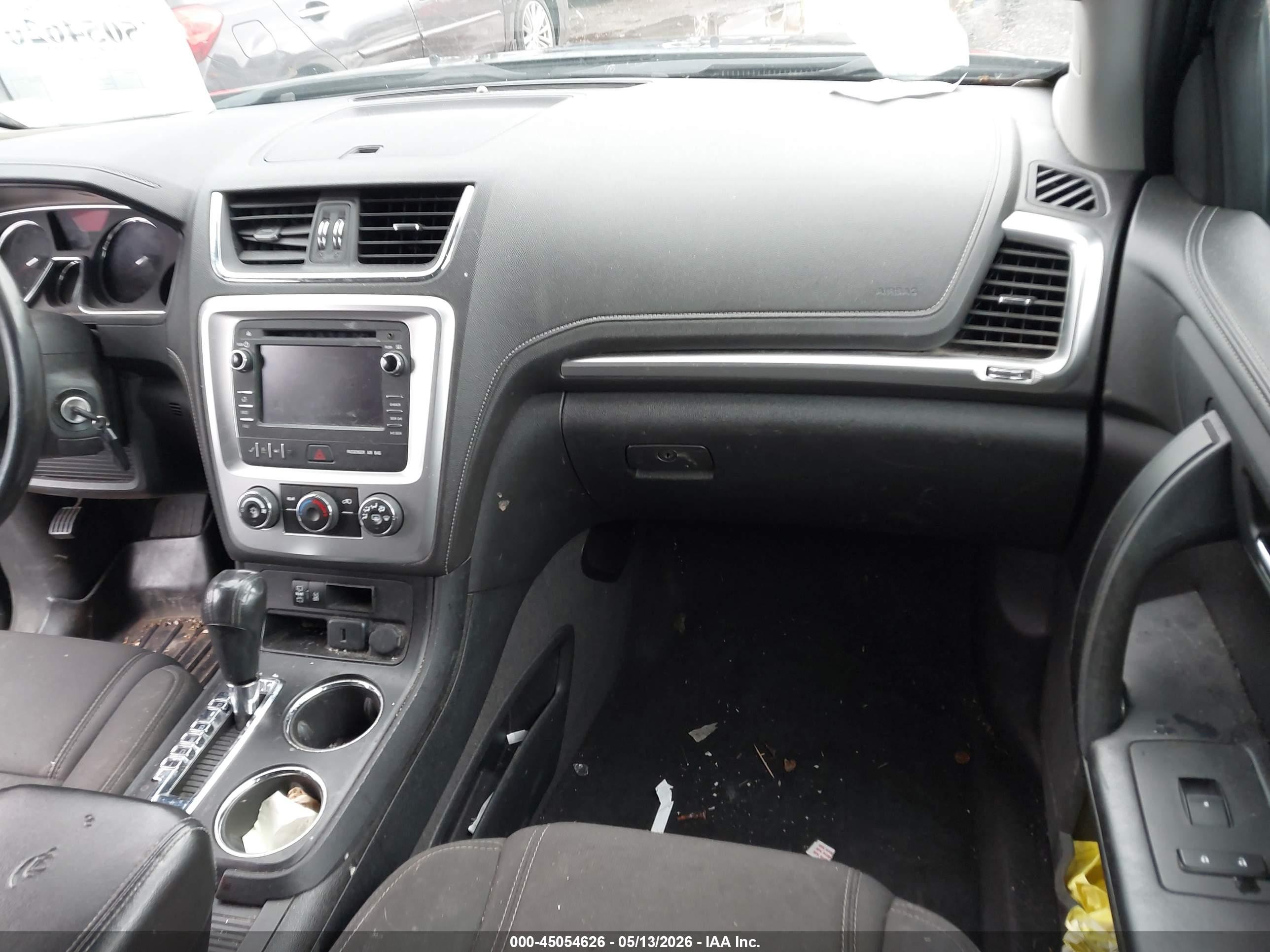 2015 Gmc Acadia Sle-1 Black vin: 1GKKVNED2FJ207516