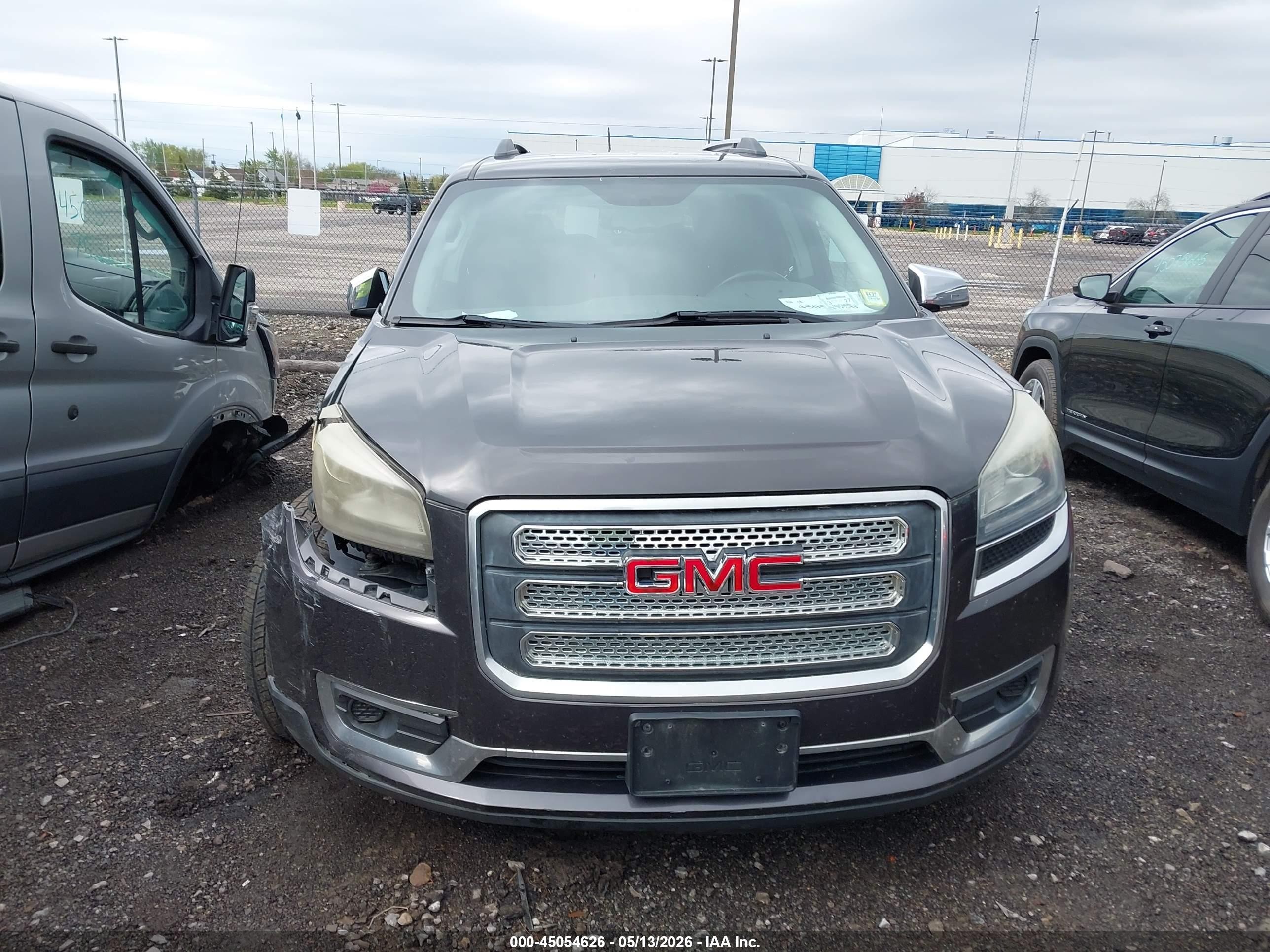 2015 Gmc Acadia Sle-1 Black vin: 1GKKVNED2FJ207516