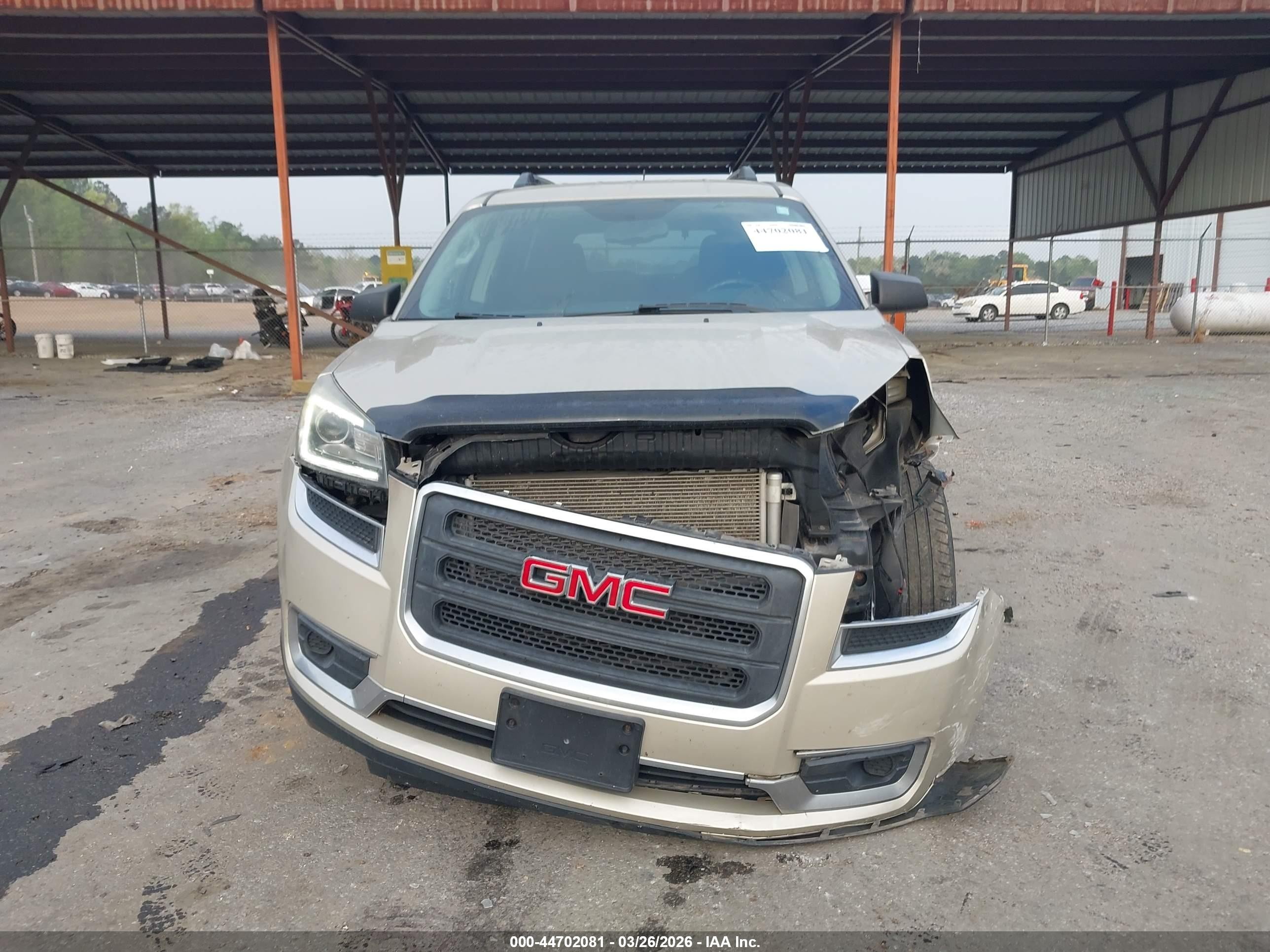 2014 Gmc Acadia Sle-1 Beige vin: 1GKKVNED3EJ368388