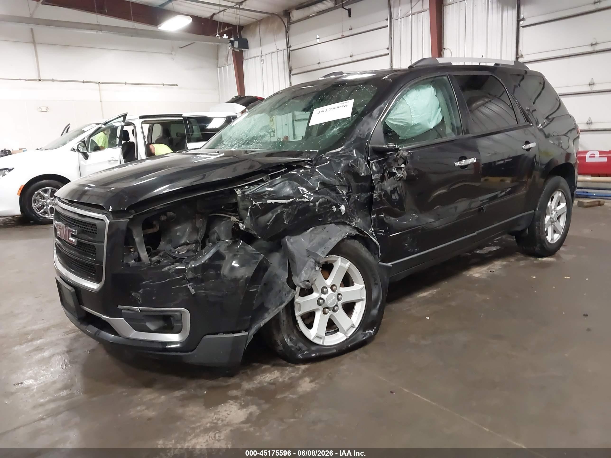2013 Gmc Acadia Sle-1 Black vin: 1GKKVNED4DJ145288