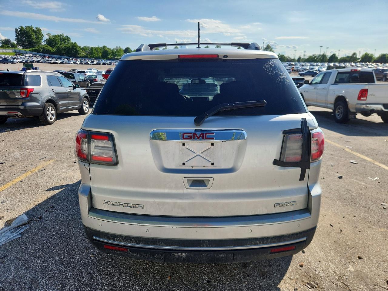 2015 Gmc Acadia Sle Silver vin: 1GKKVNED4FJ343873
