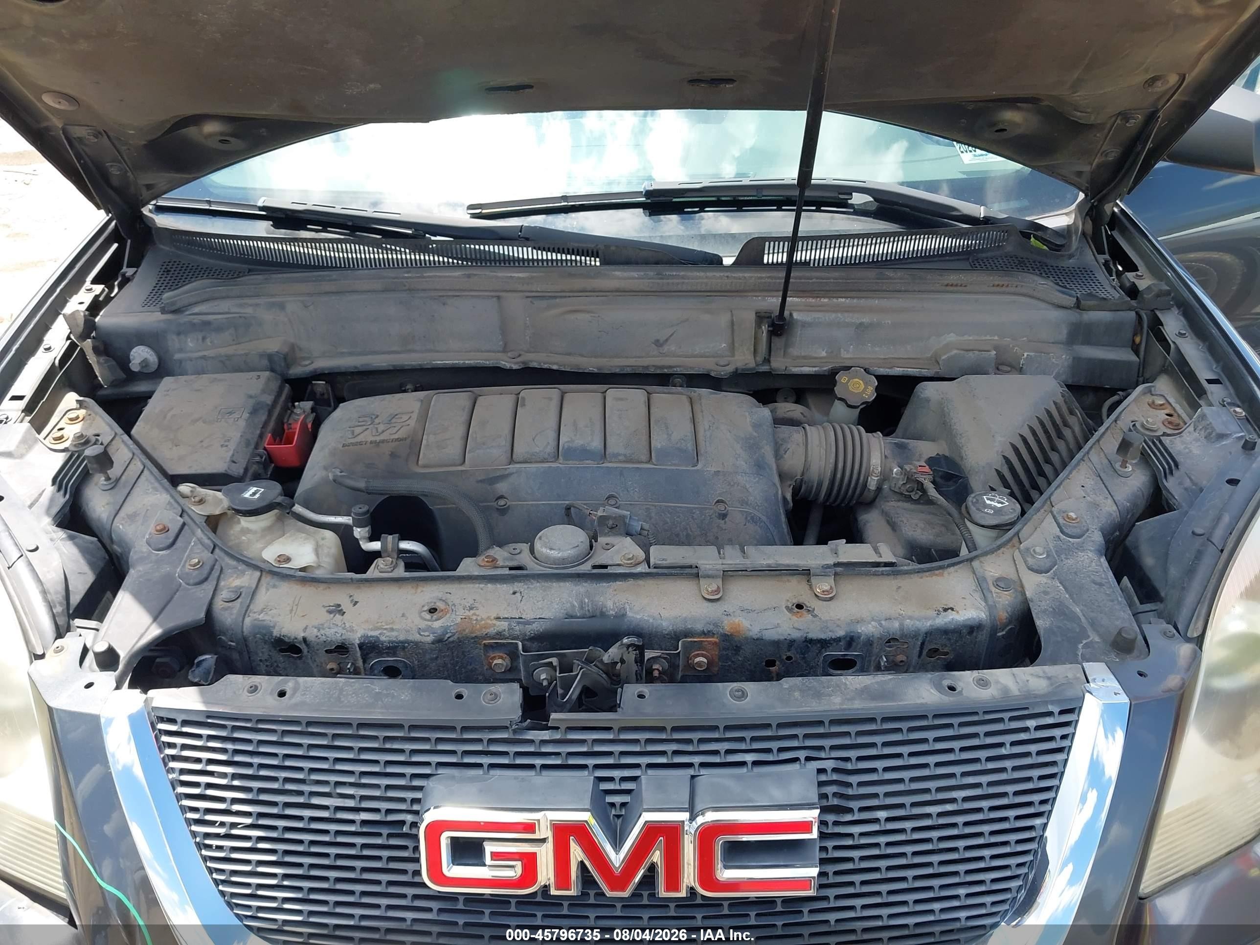 2012 Gmc Acadia Sl Gray vin: 1GKKVNED5CJ370124