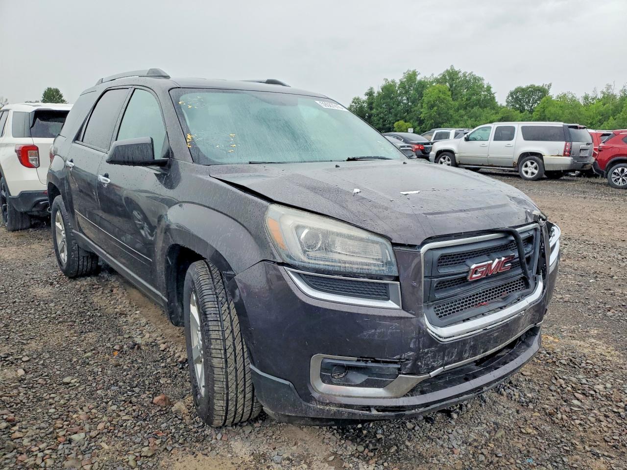 2015 Gmc Acadia Sle Black vin: 1GKKVNED8FJ347876