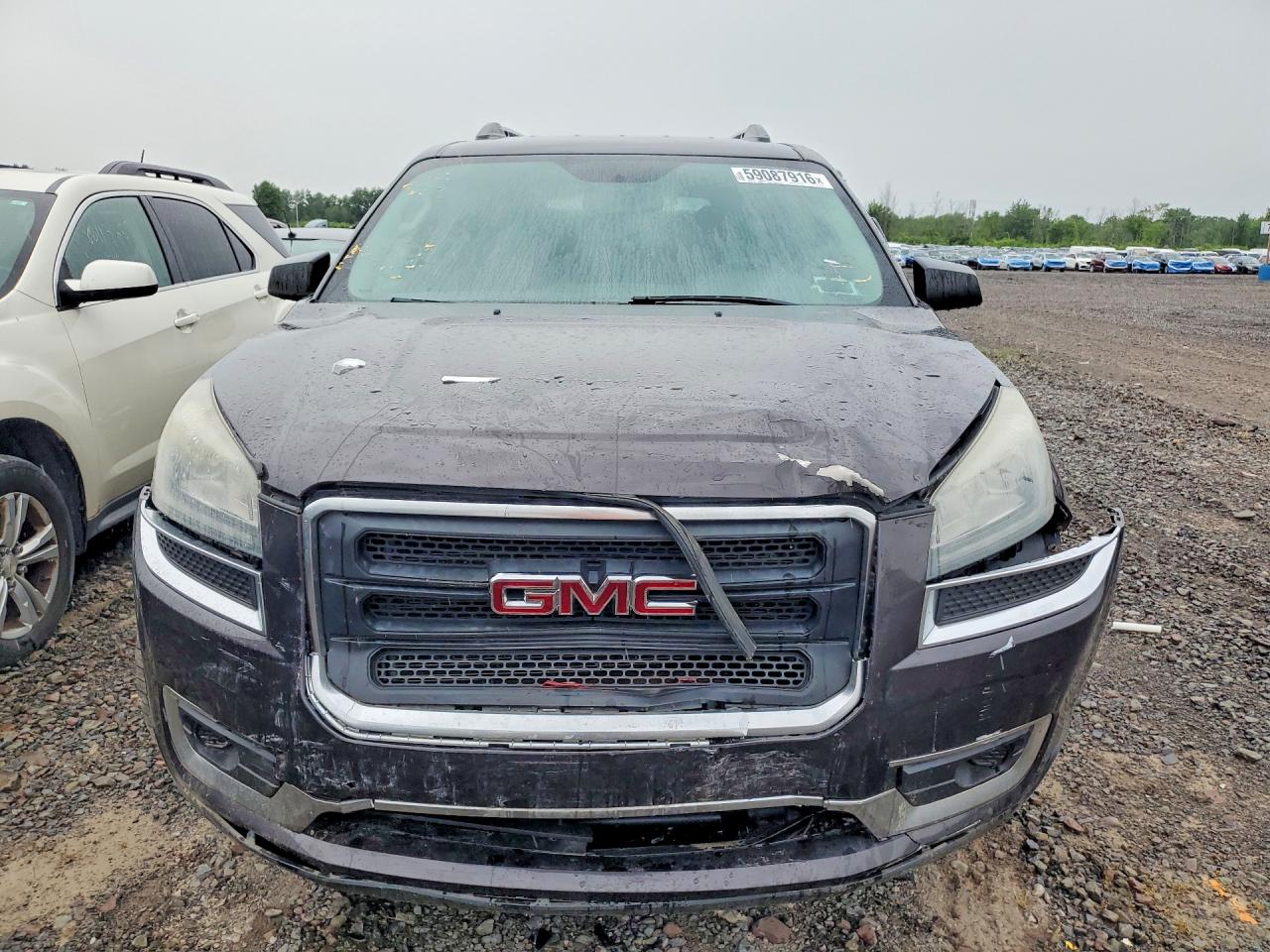 2015 Gmc Acadia Sle Black vin: 1GKKVNED8FJ347876