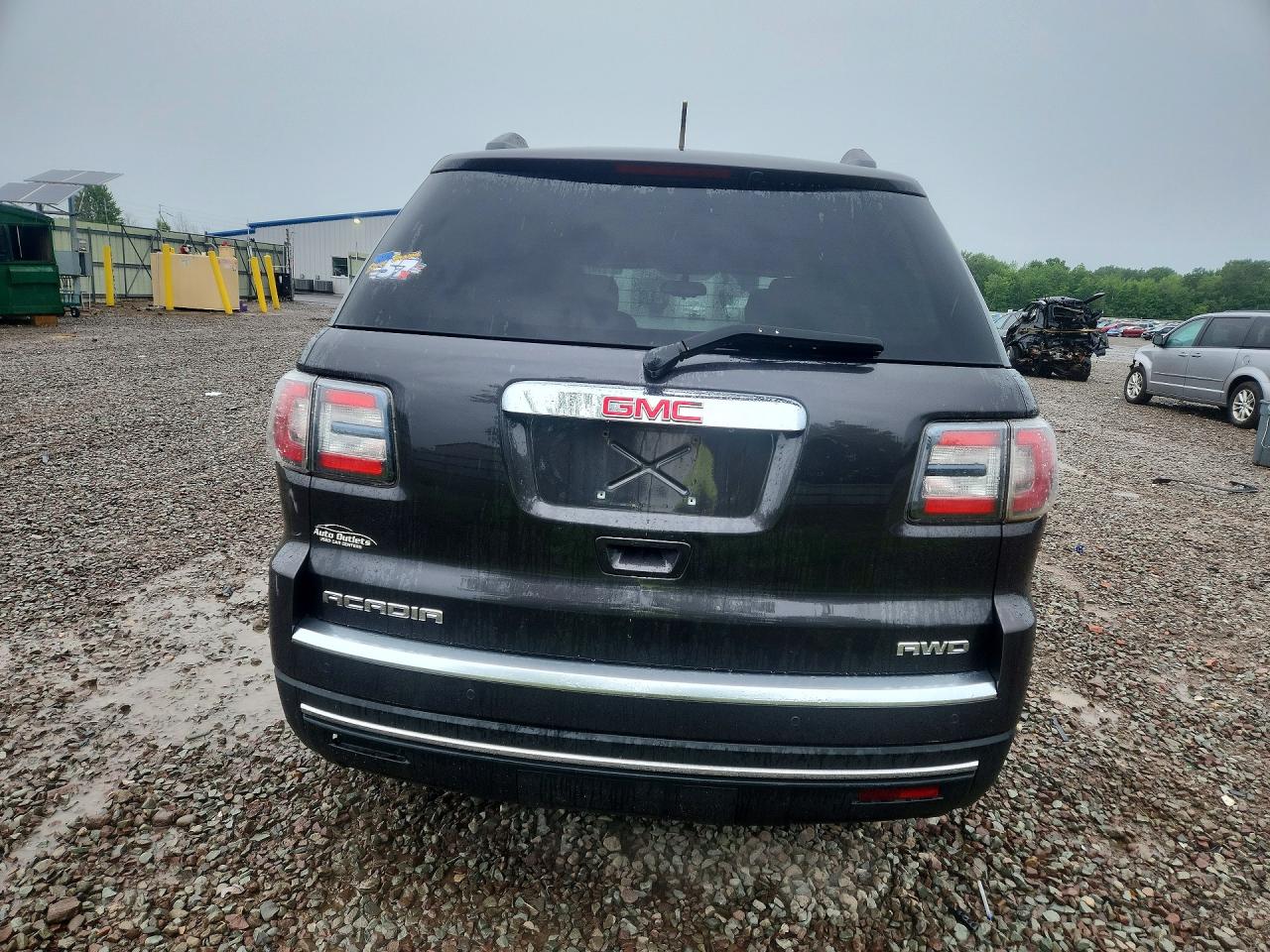 2015 Gmc Acadia Sle Black vin: 1GKKVNED8FJ347876