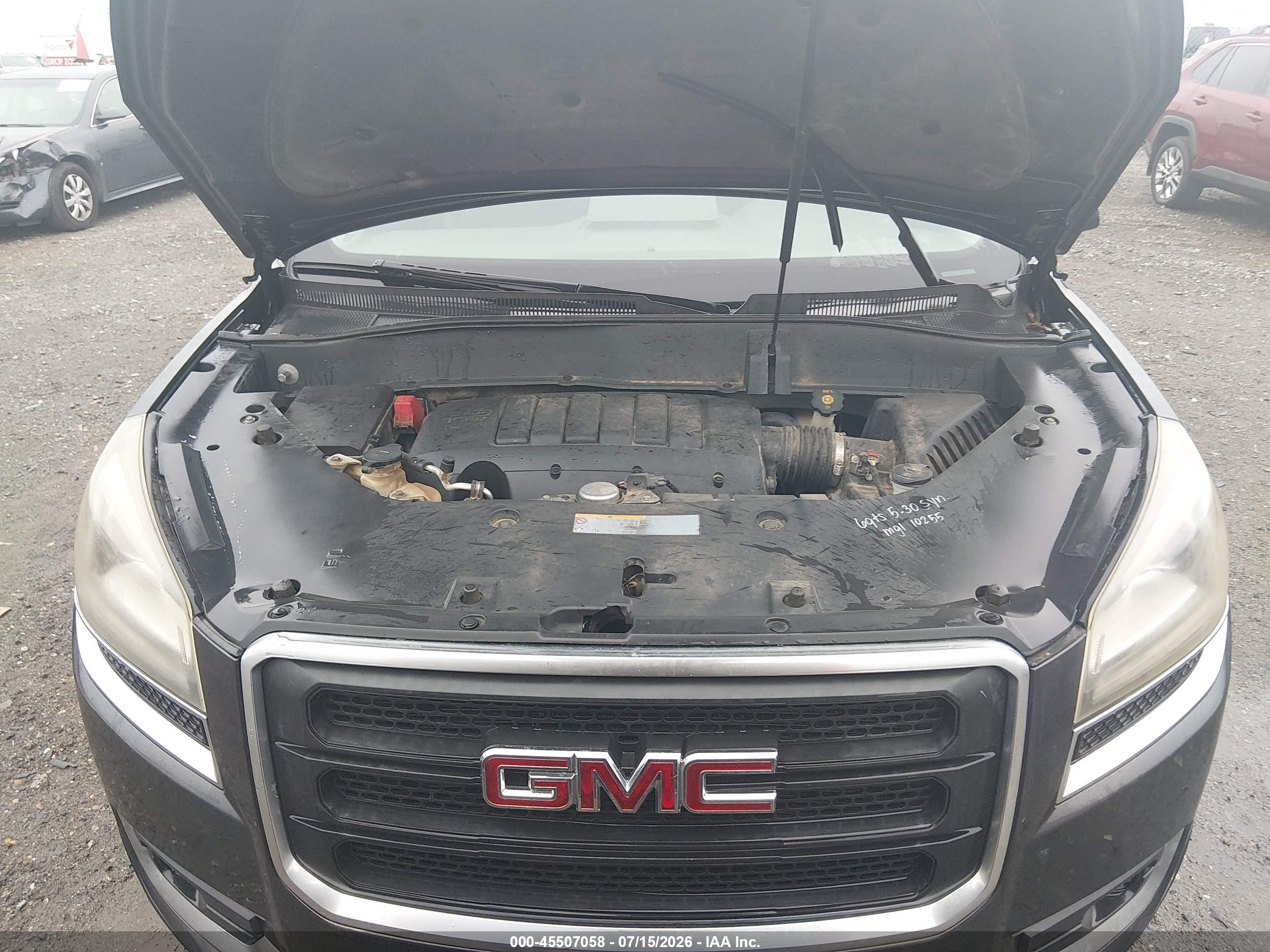 2015 Gmc Acadia Sle-1 Gray vin: 1GKKVNED8FJ370574