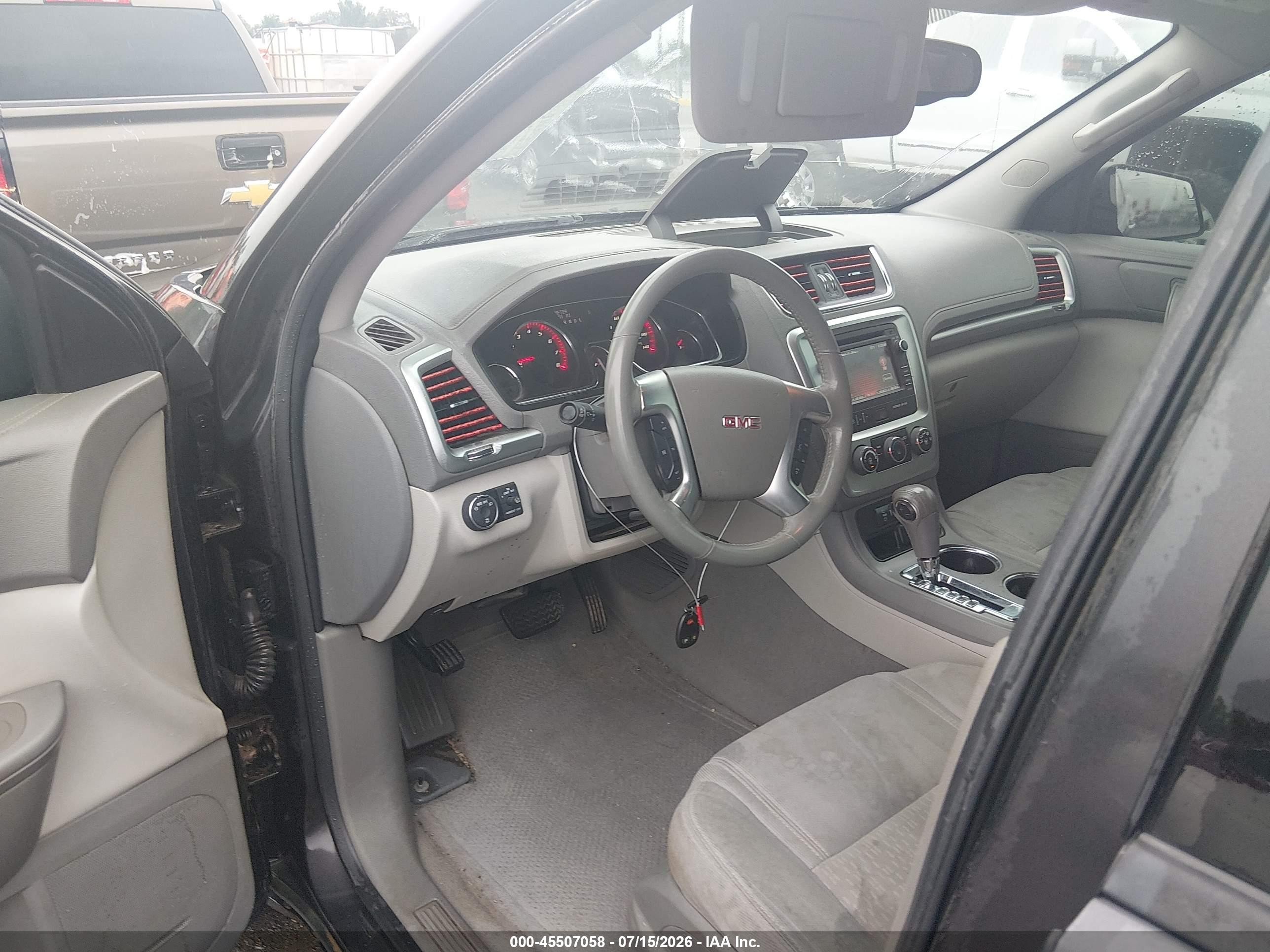 2015 Gmc Acadia Sle-1 Gray vin: 1GKKVNED8FJ370574