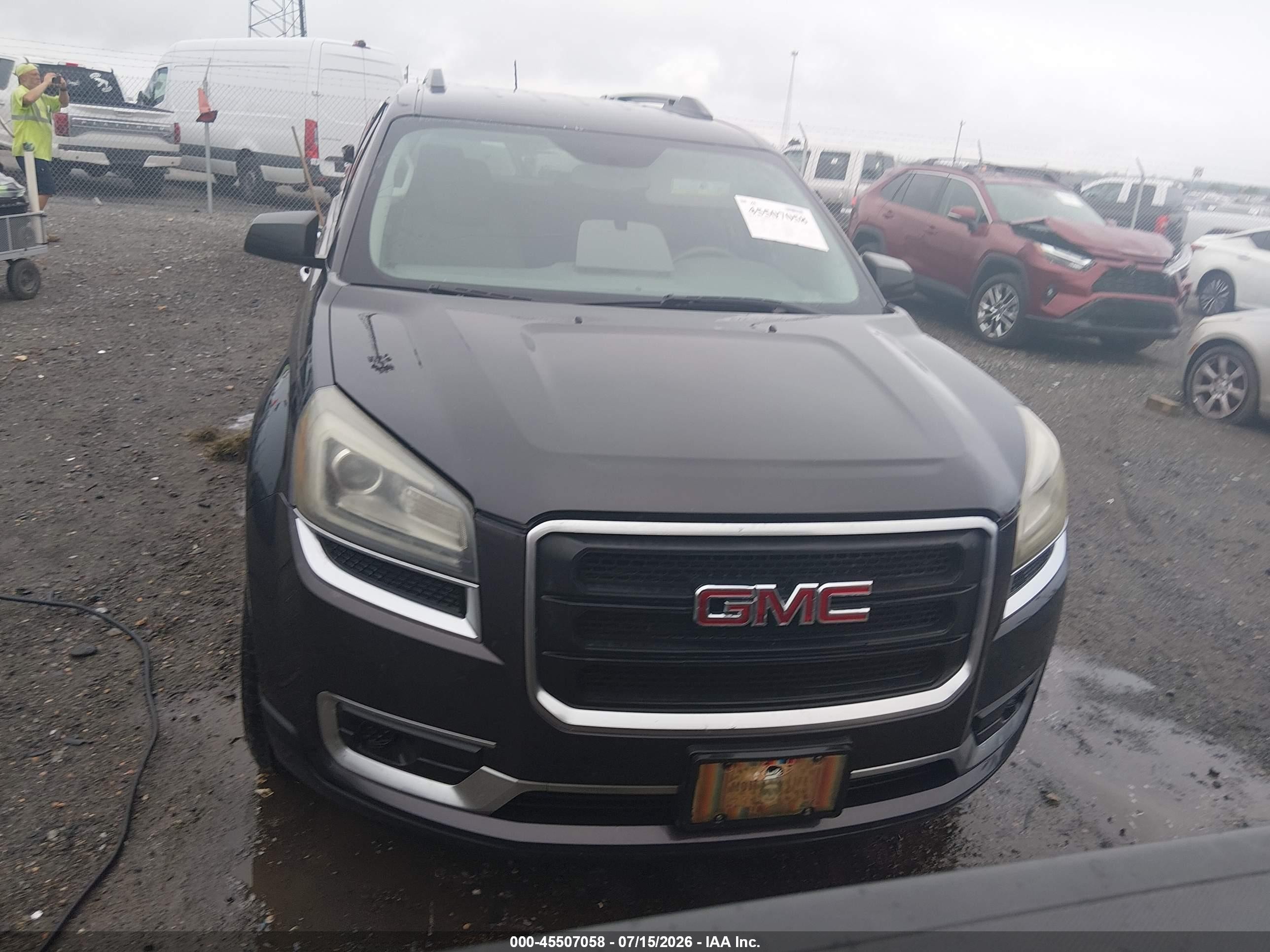 2015 Gmc Acadia Sle-1 Gray vin: 1GKKVNED8FJ370574