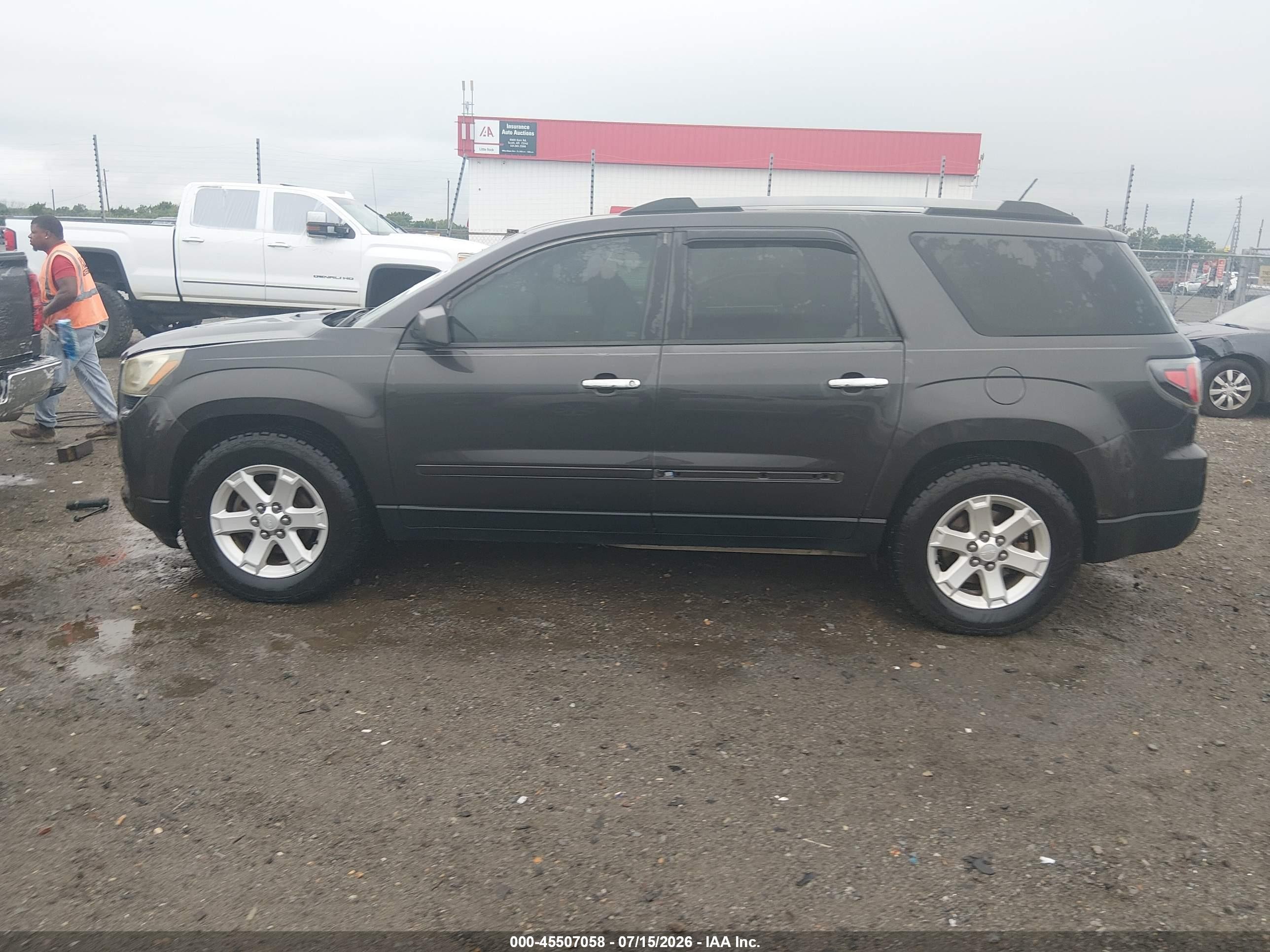 2015 Gmc Acadia Sle-1 Gray vin: 1GKKVNED8FJ370574