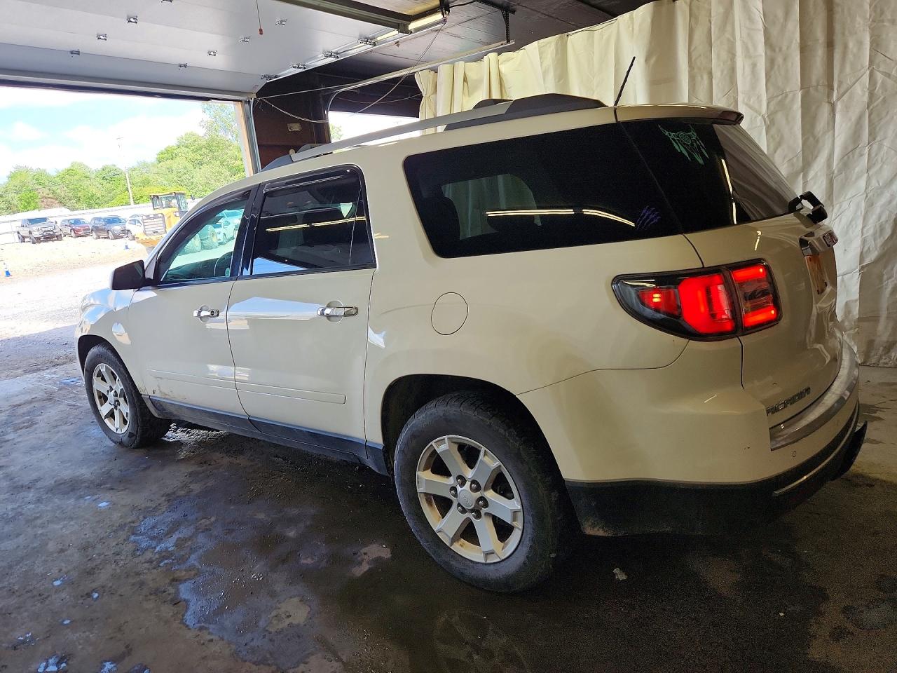 2014 Gmc Acadia Sle White vin: 1GKKVNED9EJ197839