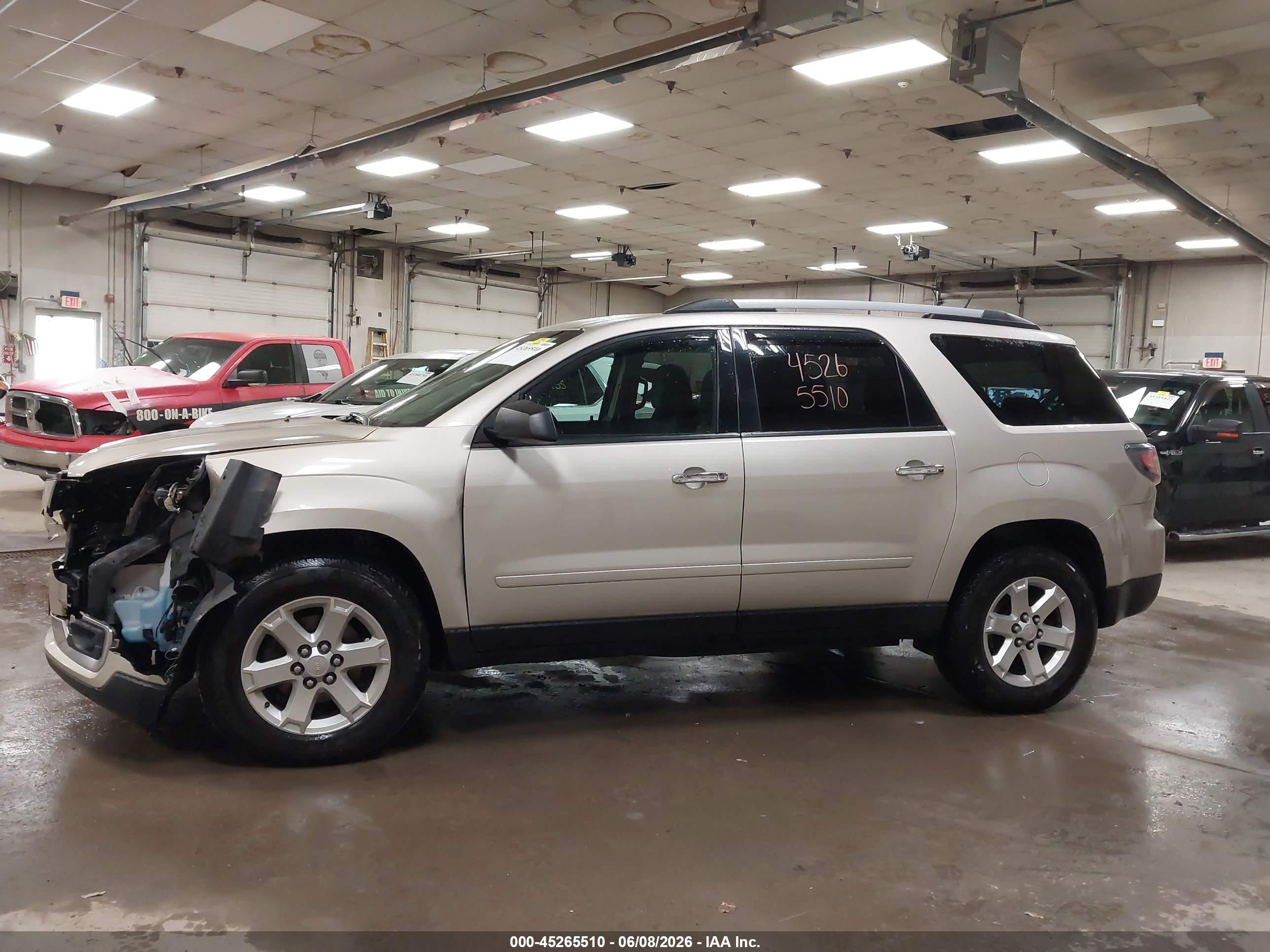 2015 Gmc Acadia Sle-1 Золотой vin: 1GKKVNED9FJ352620
