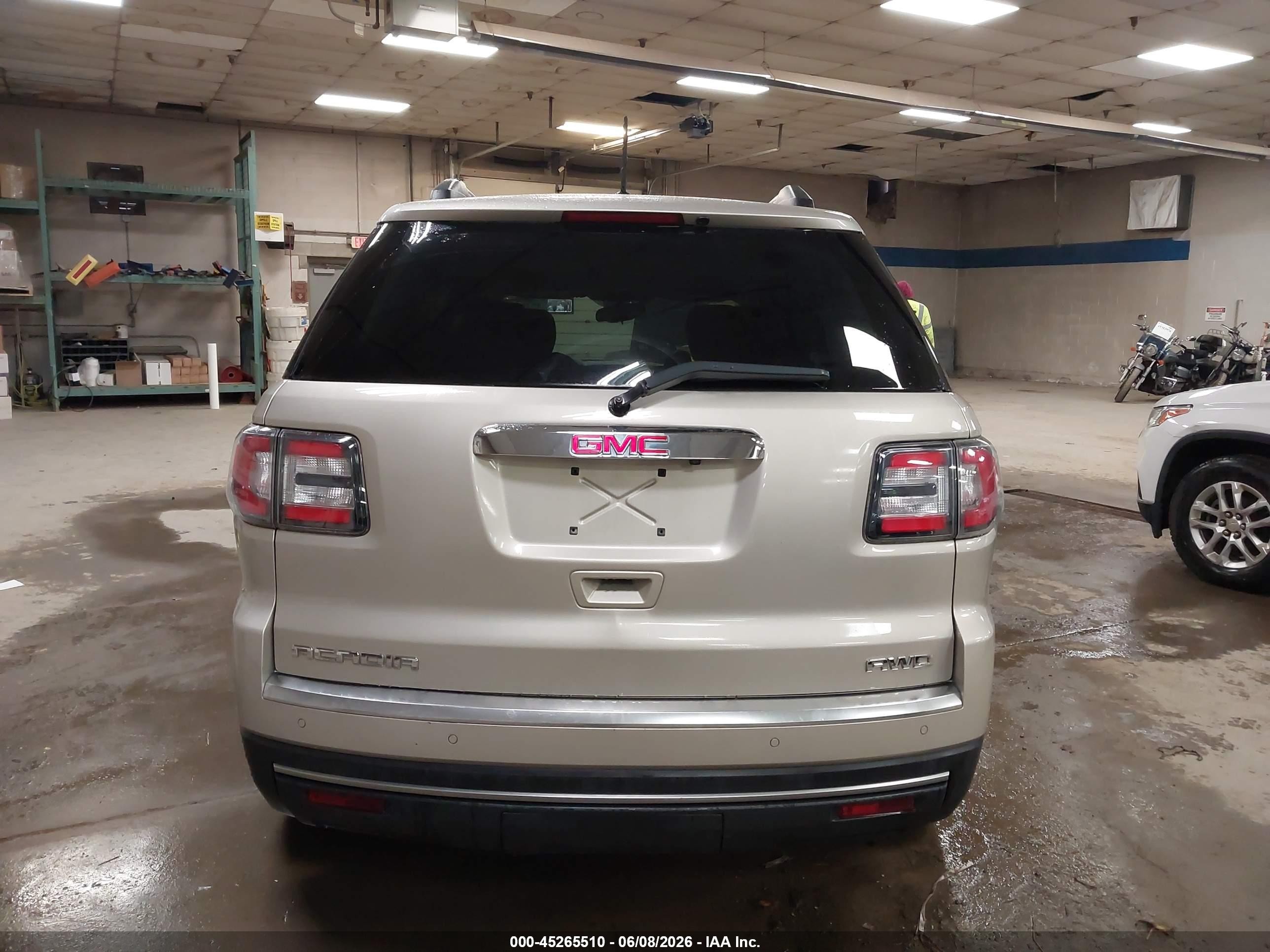 2015 Gmc Acadia Sle-1 Золотой vin: 1GKKVNED9FJ352620