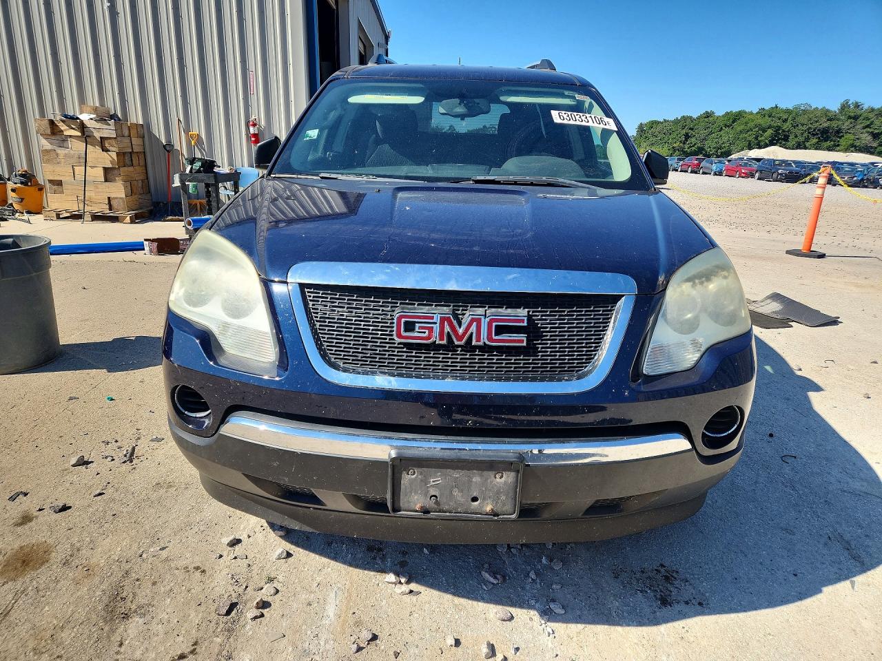 2011 Gmc Acadia Sle Black vin: 1GKKVNEDXBJ329440