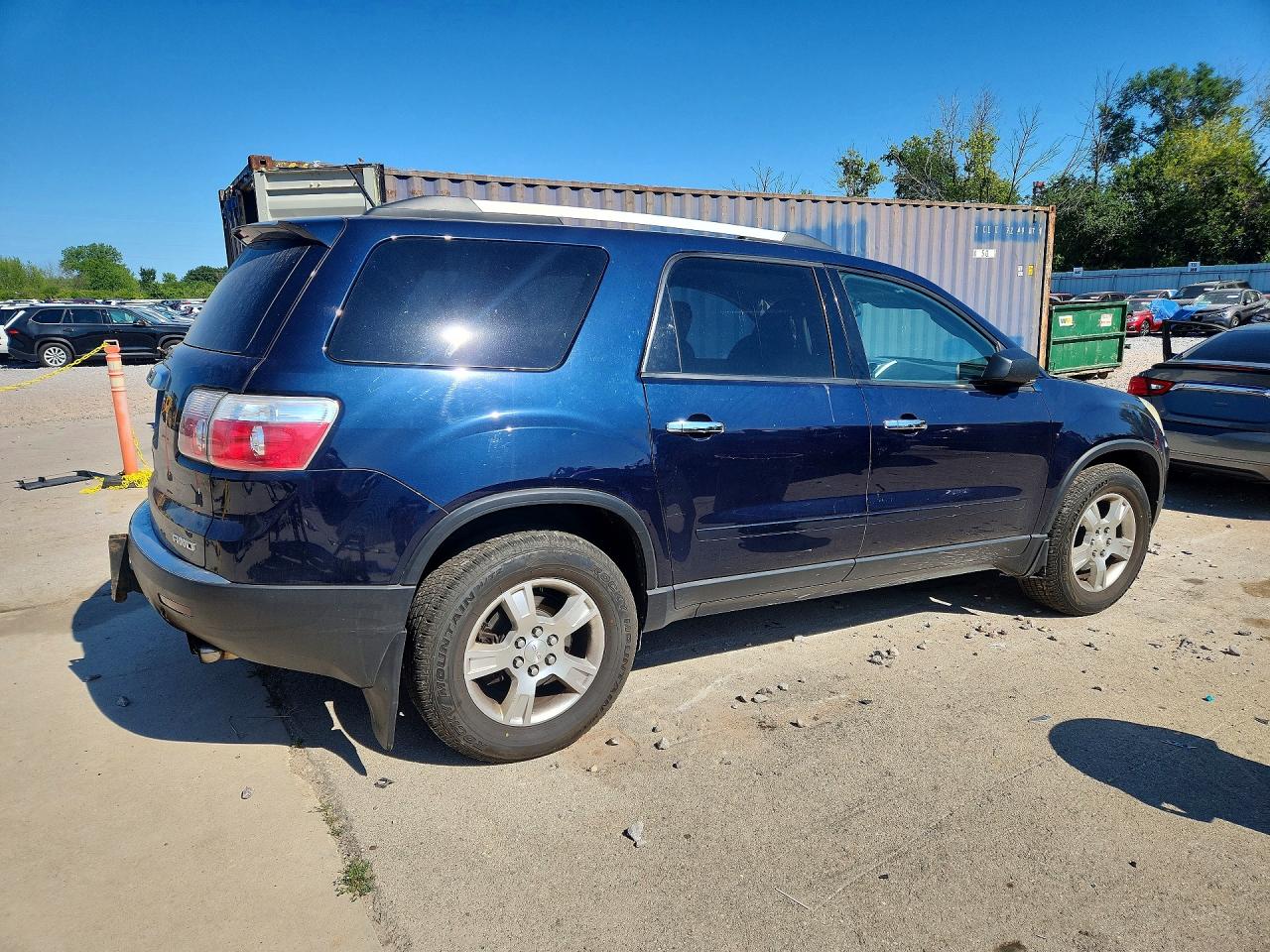 2011 Gmc Acadia Sle Black vin: 1GKKVNEDXBJ329440