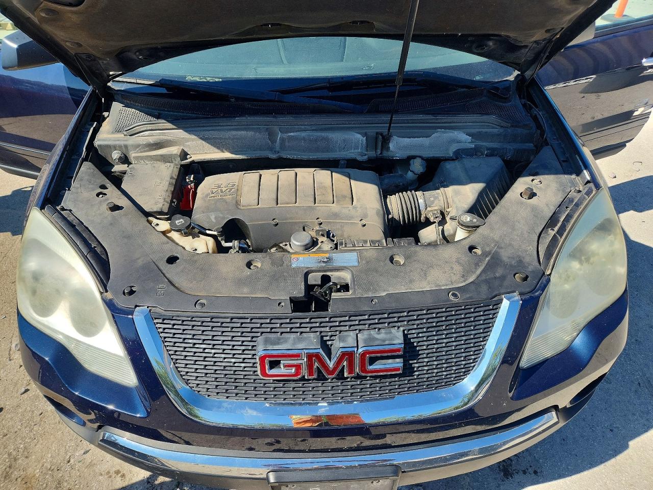 2011 Gmc Acadia Sle Black vin: 1GKKVNEDXBJ329440