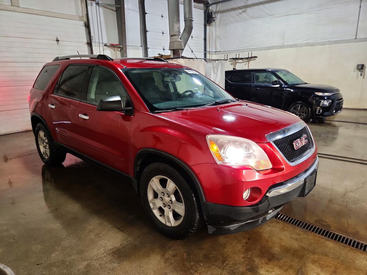 2012 Gmc Acadia Sle Red vin: 1GKKVNEDXCJ247337