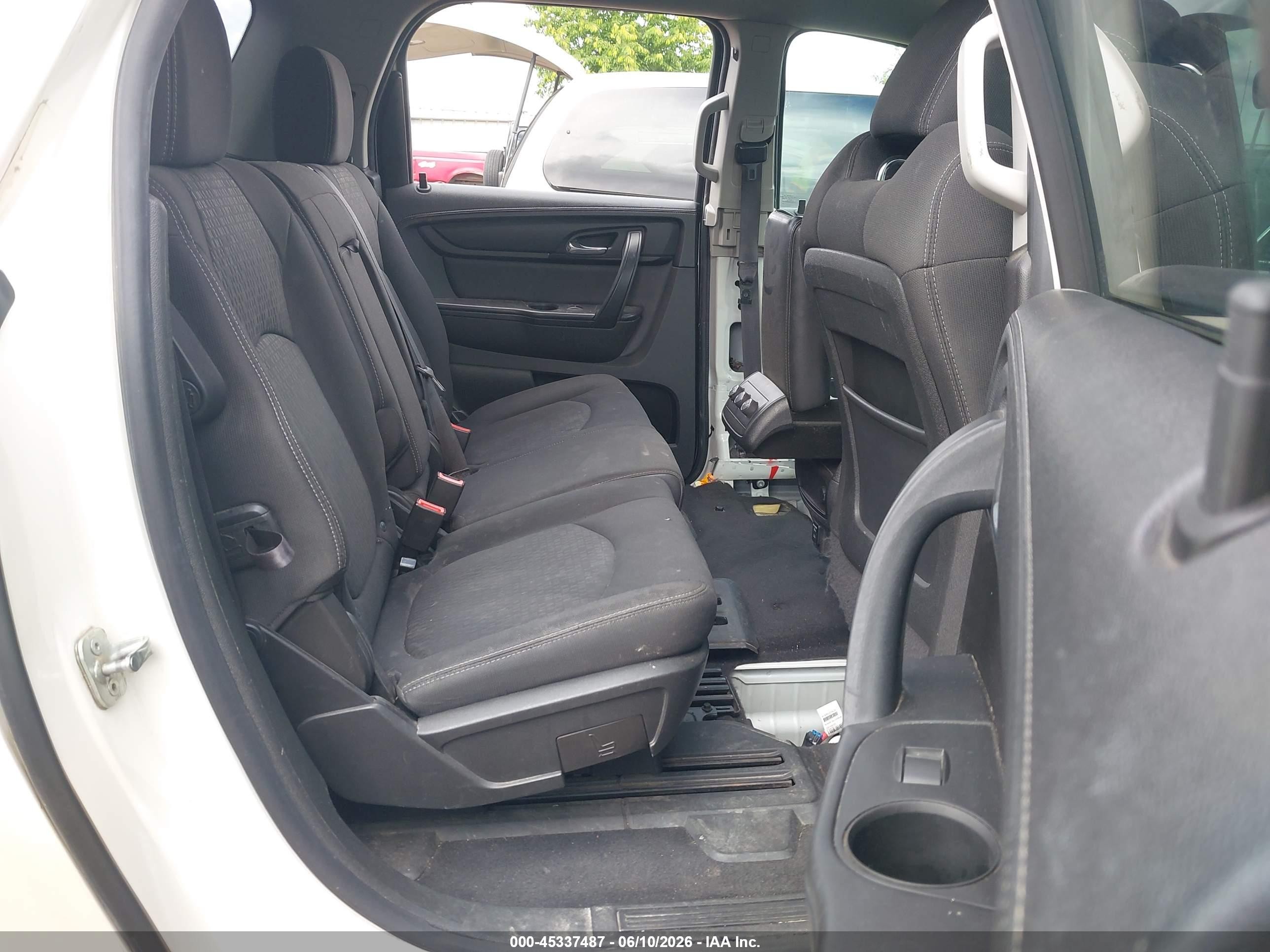 2014 Gmc Acadia Sle-1 White vin: 1GKKVNEDXEJ322752