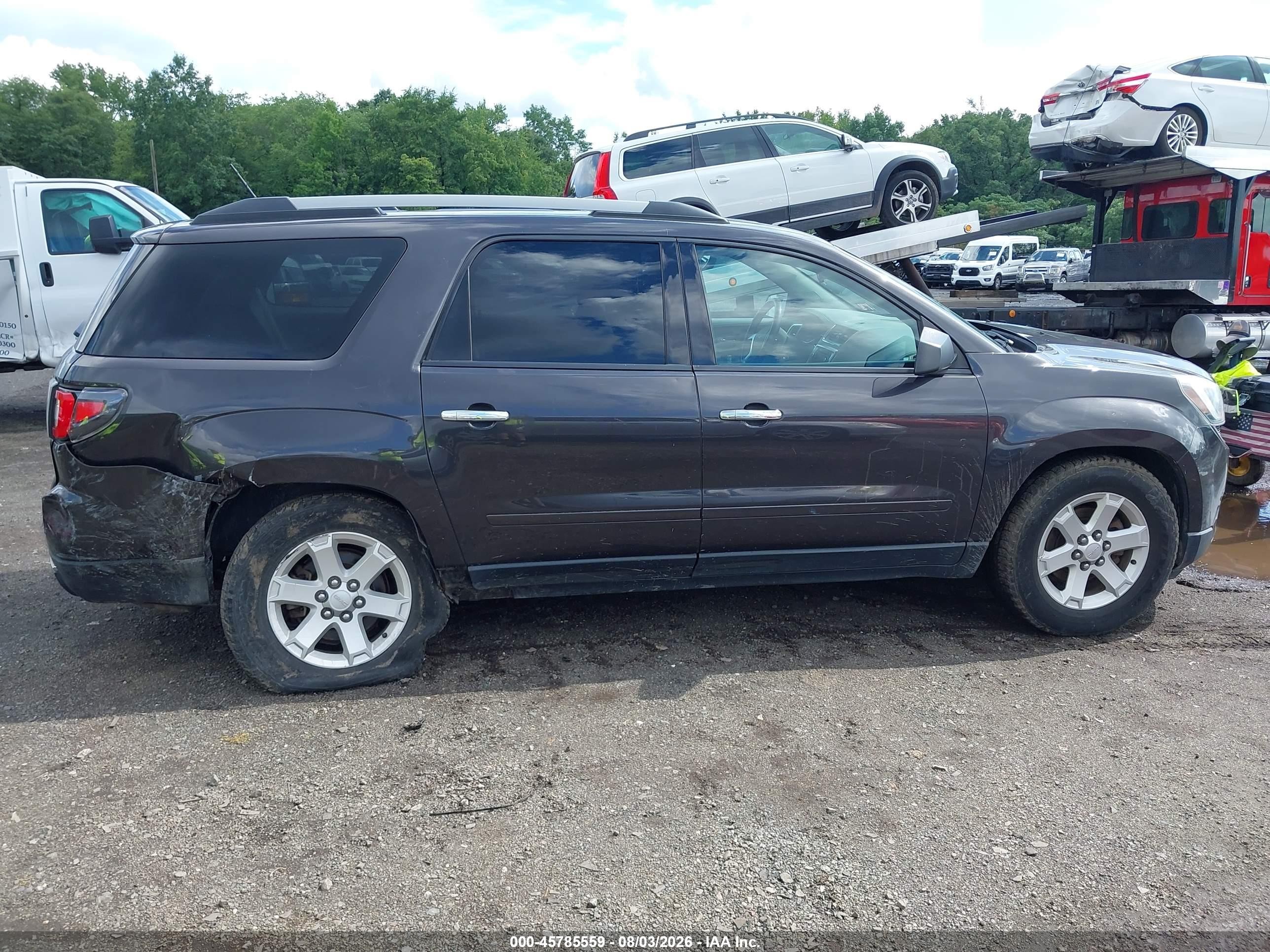 2015 Gmc Acadia Sle-1 Gray vin: 1GKKVNEDXFJ318279