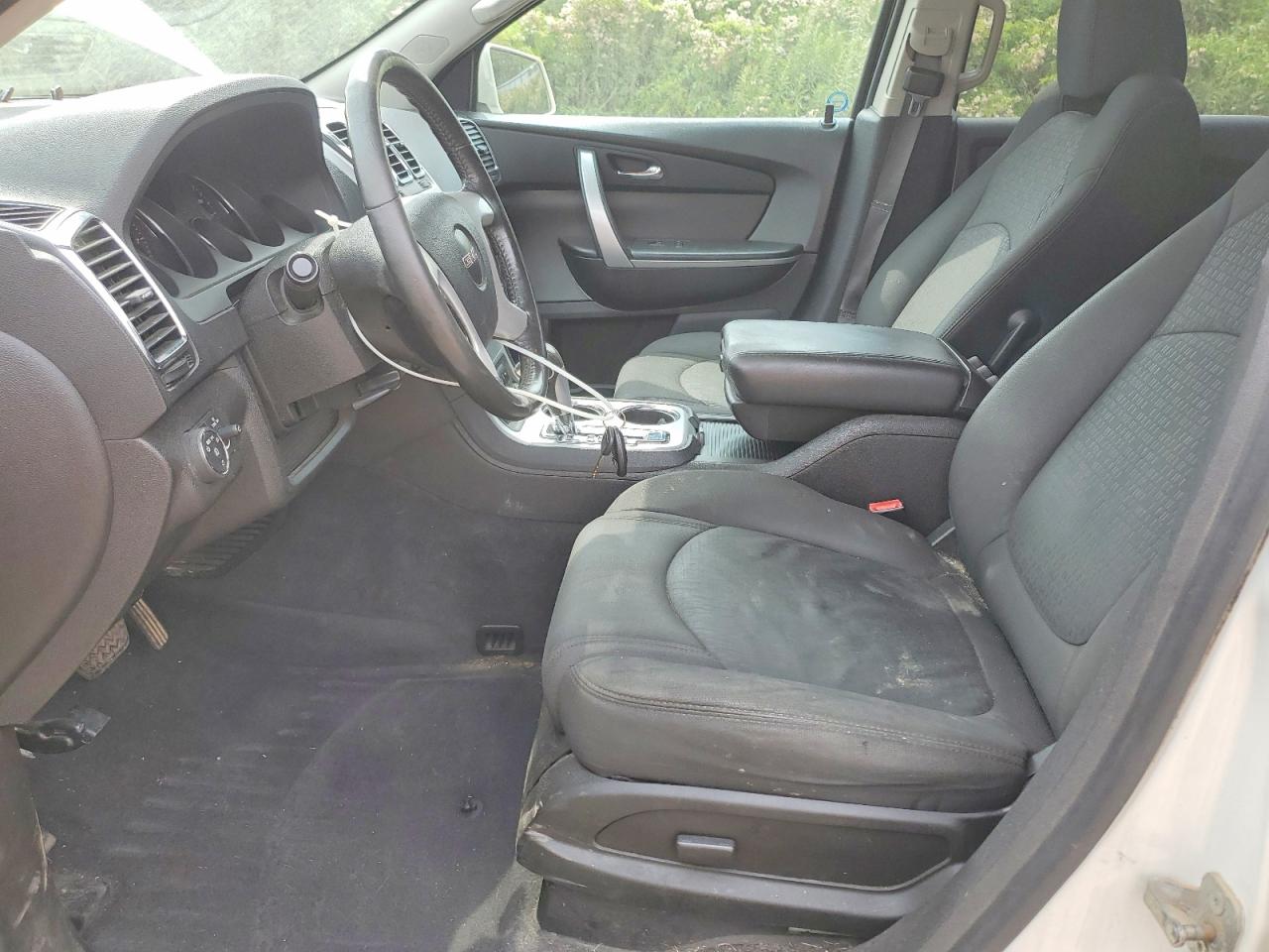 2012 Gmc Acadia Sle White vin: 1GKKVPED0CJ397257