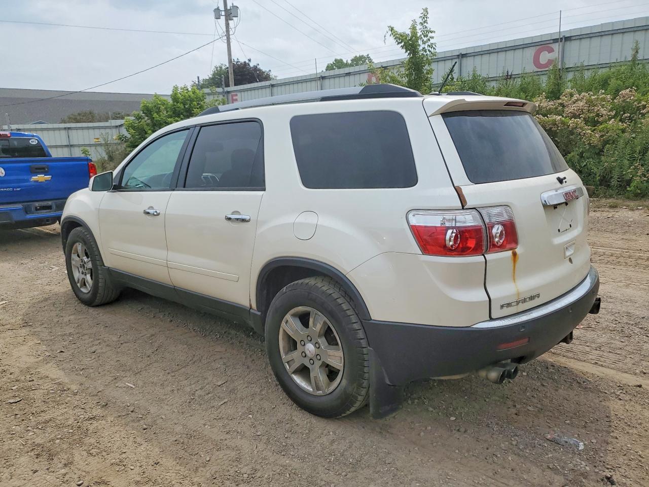 2012 Gmc Acadia Sle White vin: 1GKKVPED0CJ397257