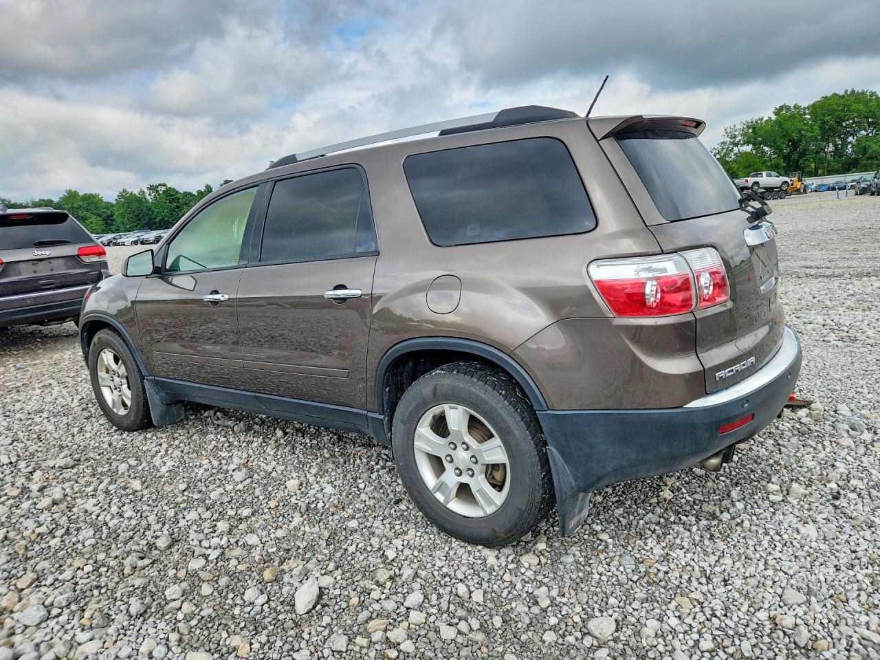 2011 Gmc Acadia Sle Gray vin: 1GKKVPED1BJ358773