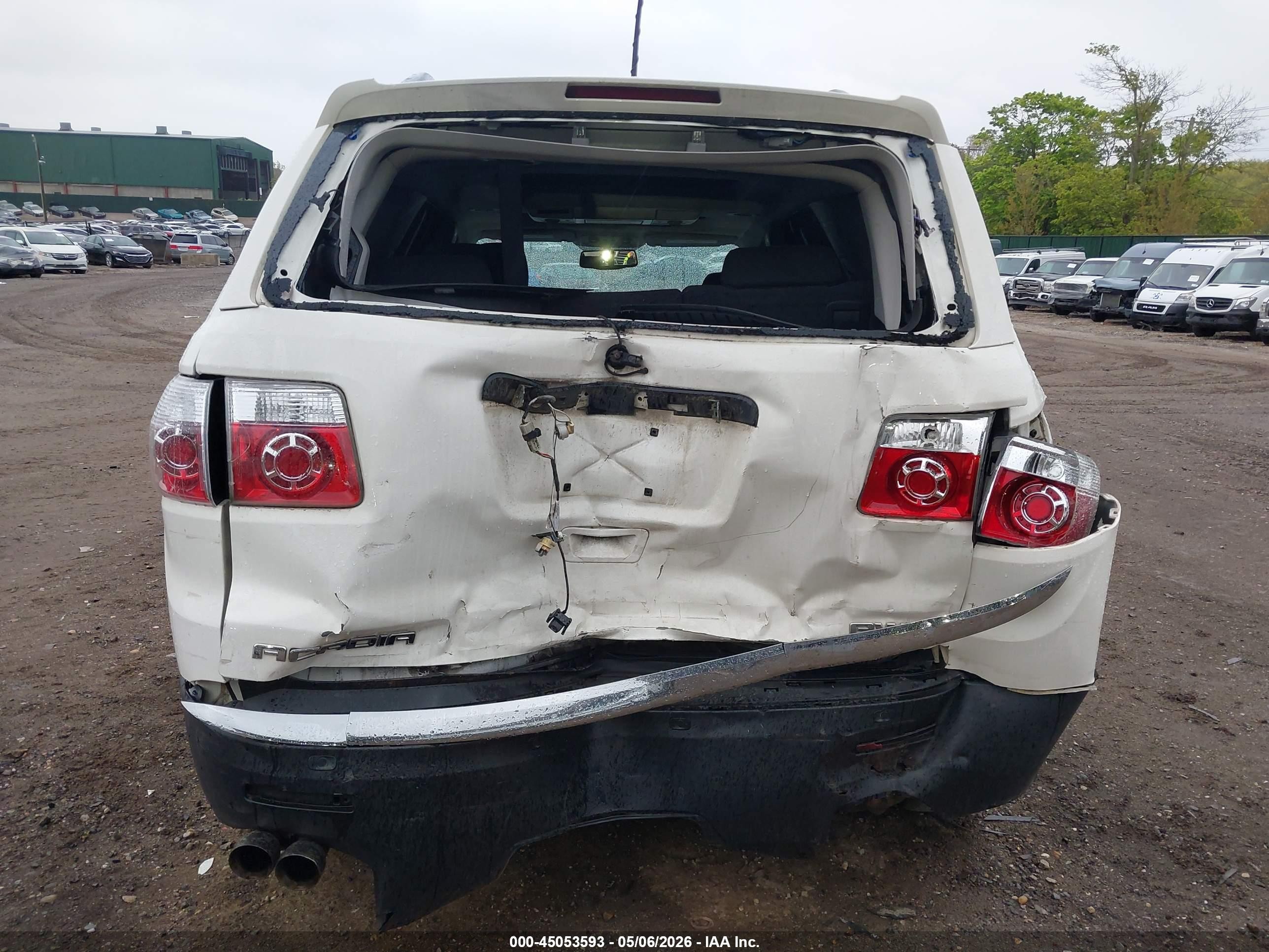 2012 Gmc Acadia Sle White vin: 1GKKVPED2CJ201125