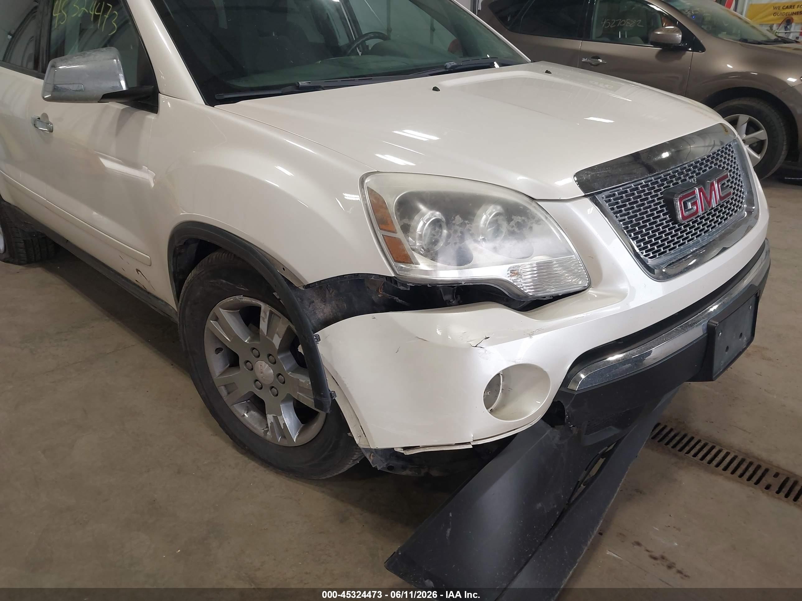 2011 Gmc Acadia Sle Cream vin: 1GKKVPED3BJ206249