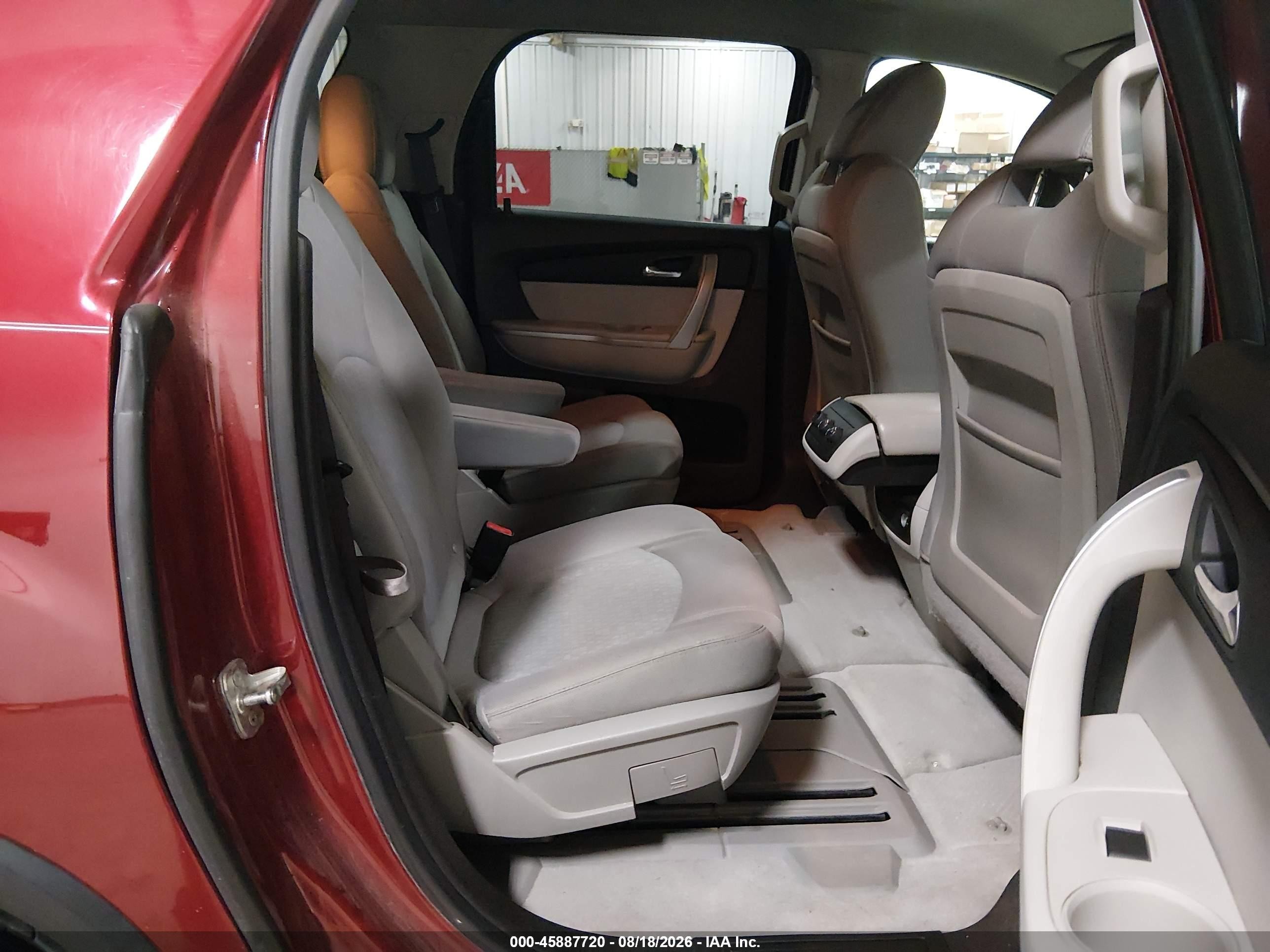 2011 Gmc Acadia Sle Красный vin: 1GKKVPED3BJ312054