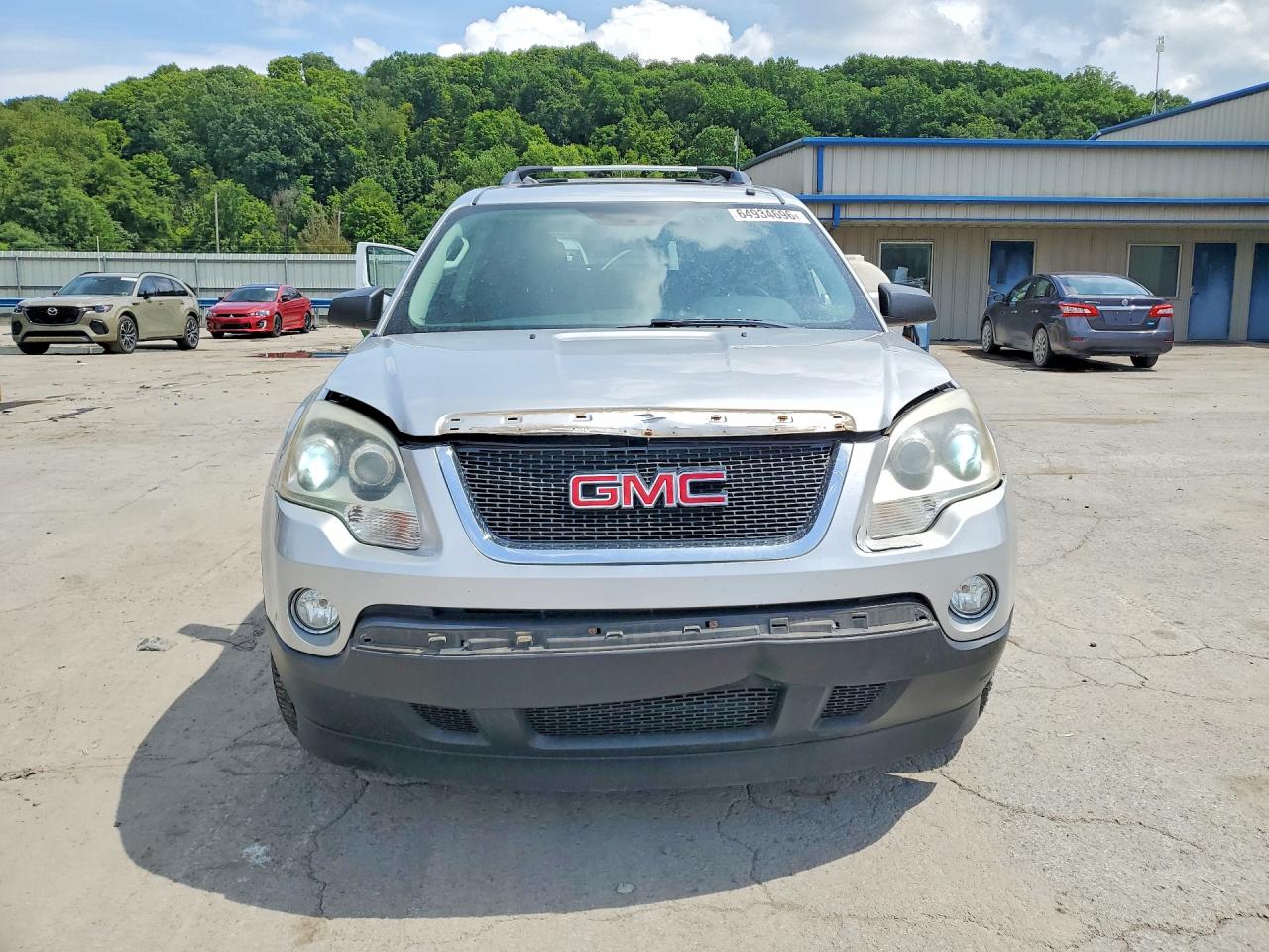 2012 Gmc Acadia Sle Silver vin: 1GKKVPED3CJ225904
