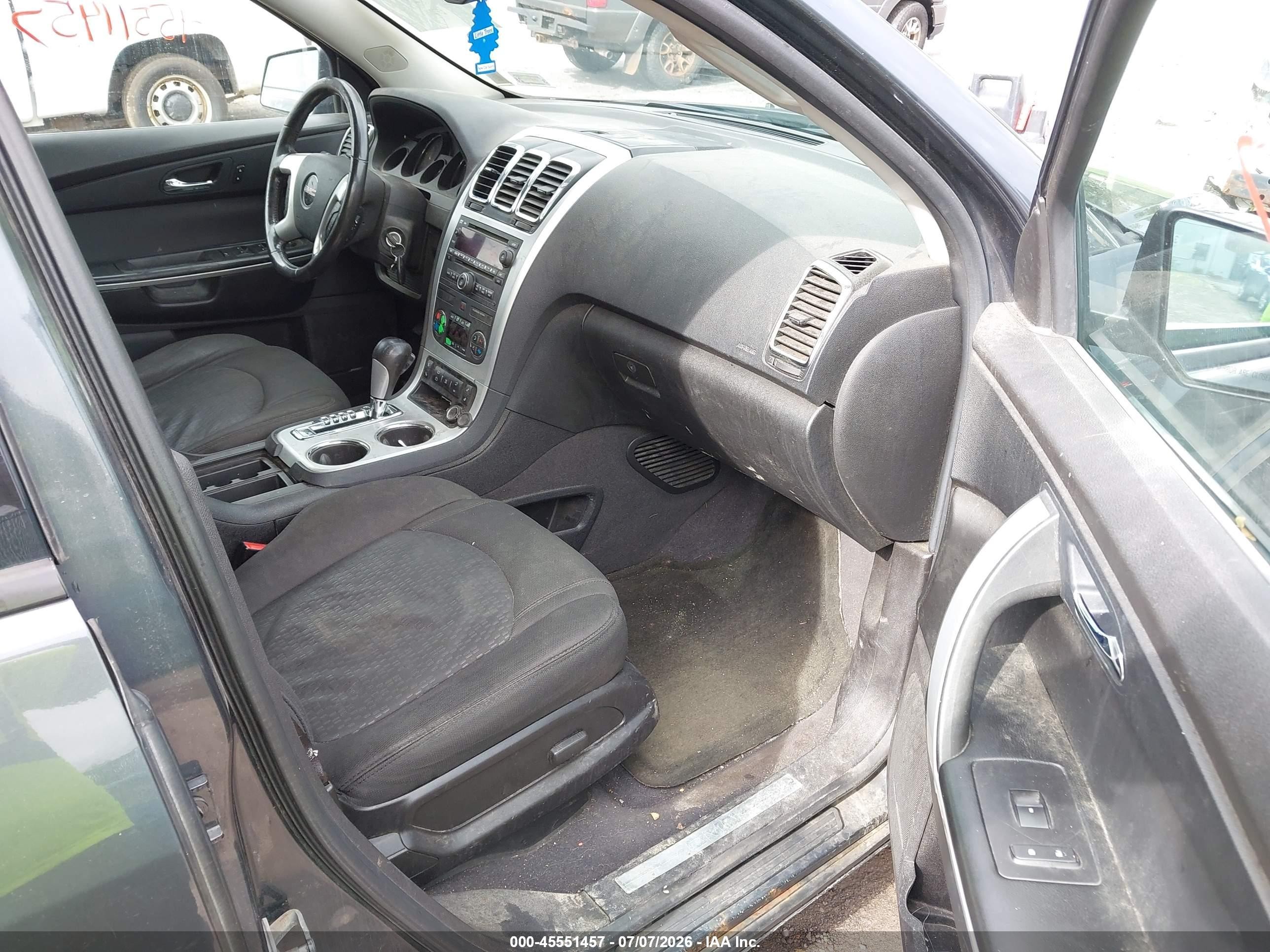 2011 Gmc Acadia Sle Gray vin: 1GKKVPED6BJ288803