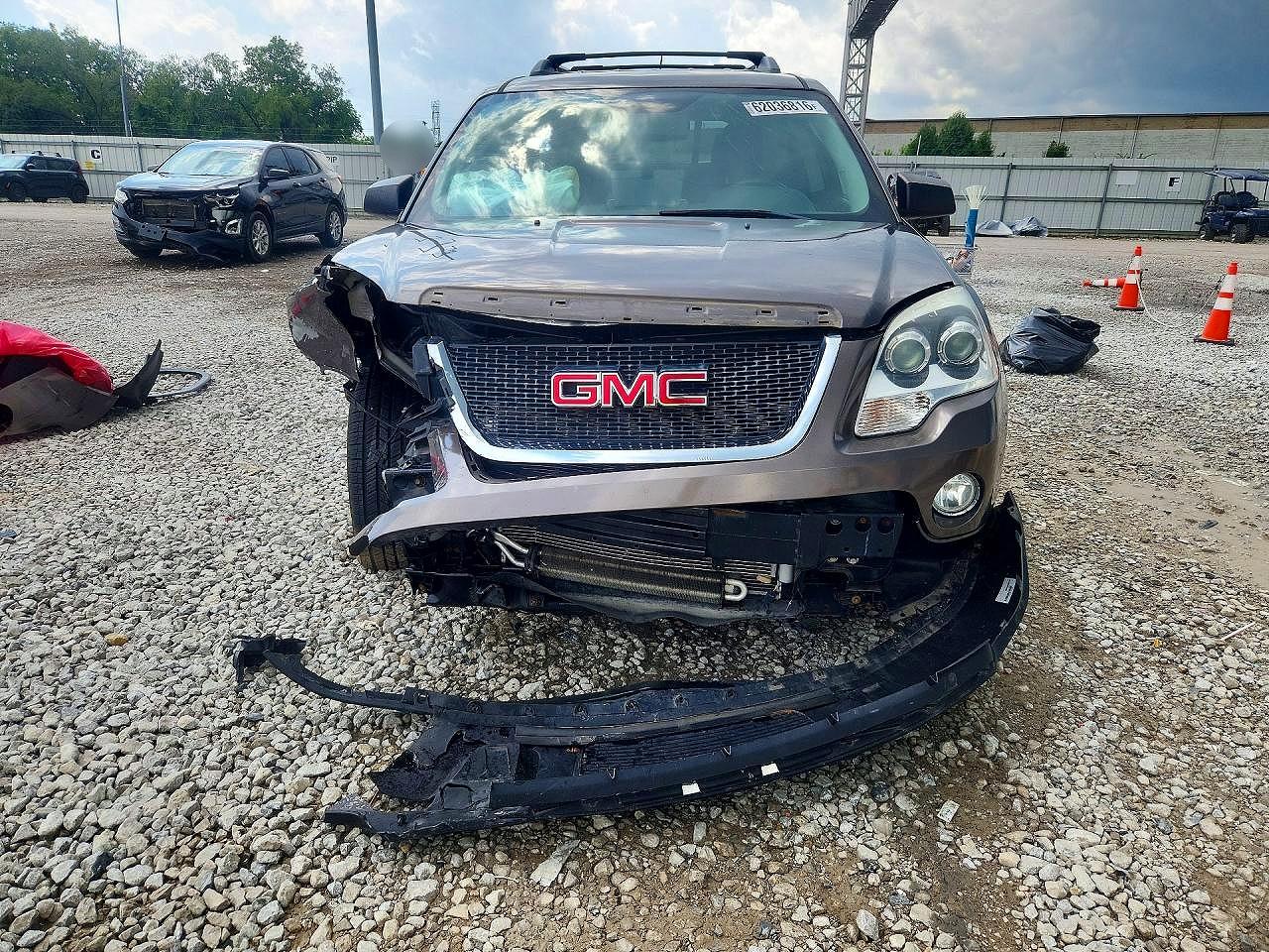 2012 Gmc Acadia Sle Brown vin: 1GKKVPED8CJ188722