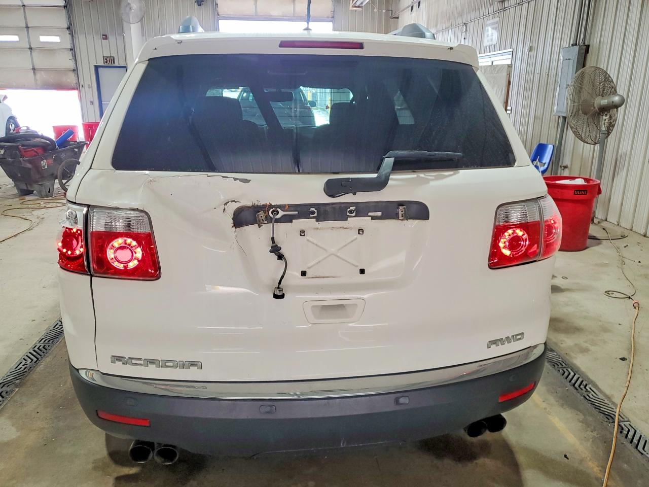 2012 Gmc Acadia Sle White vin: 1GKKVPED8CJ363034