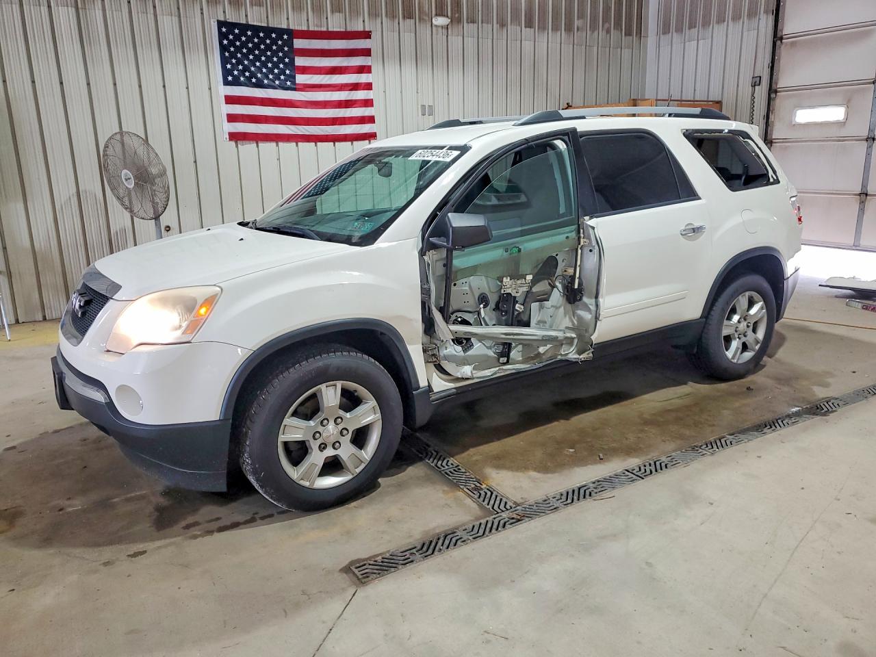 2012 Gmc Acadia Sle White vin: 1GKKVPED8CJ363034