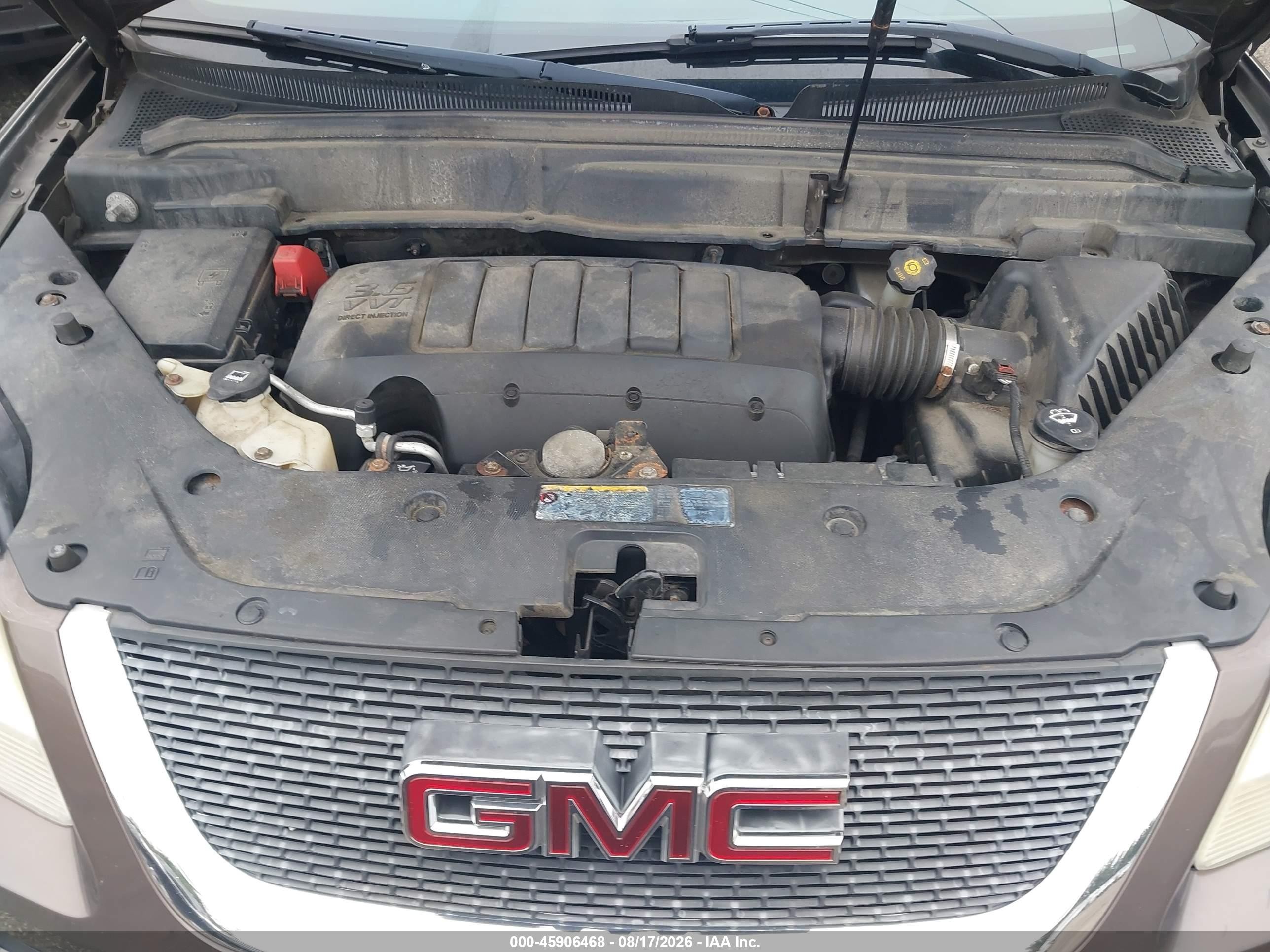 2012 Gmc Acadia Sle Brown vin: 1GKKVPED8CJ388208
