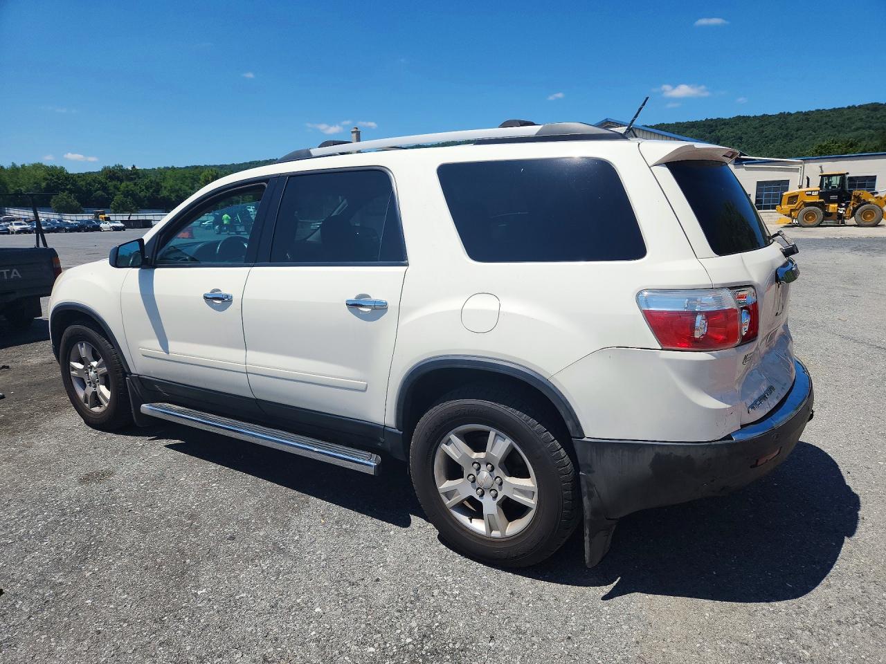 2012 Gmc Acadia Sle White vin: 1GKKVPED9CJ220318