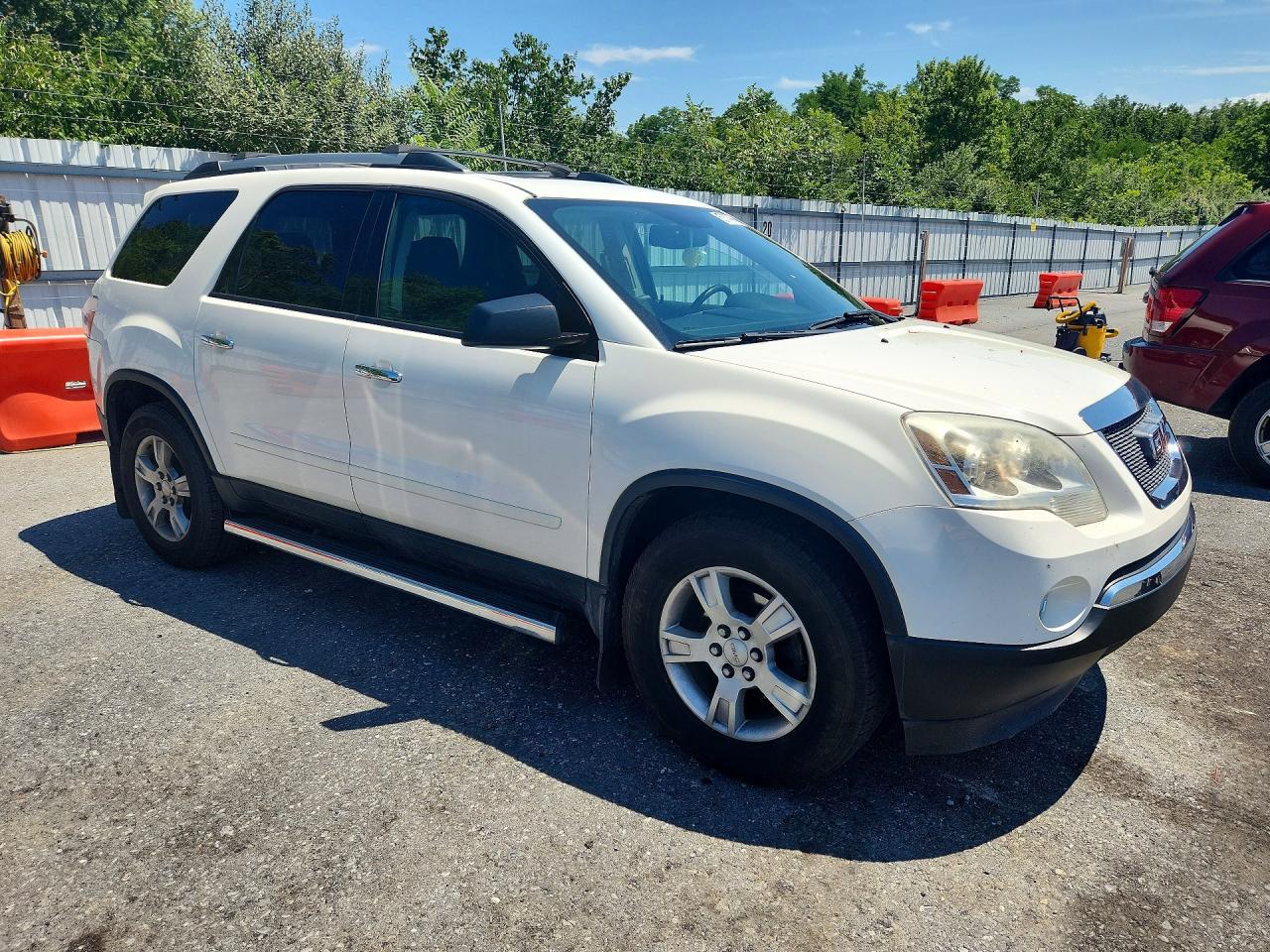 2012 Gmc Acadia Sle White vin: 1GKKVPED9CJ220318