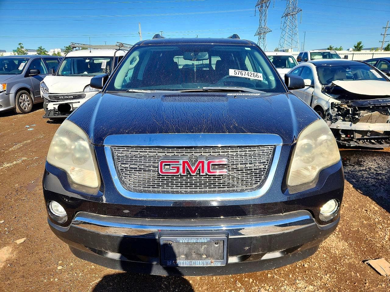 2011 Gmc Acadia Sle Charcoal vin: 1GKKVPEDXBJ269915