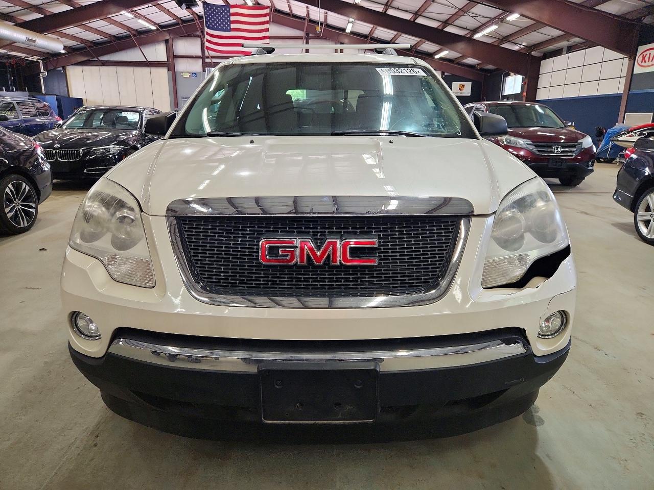 2012 Gmc Acadia Sle White vin: 1GKKVPEDXCJ400391